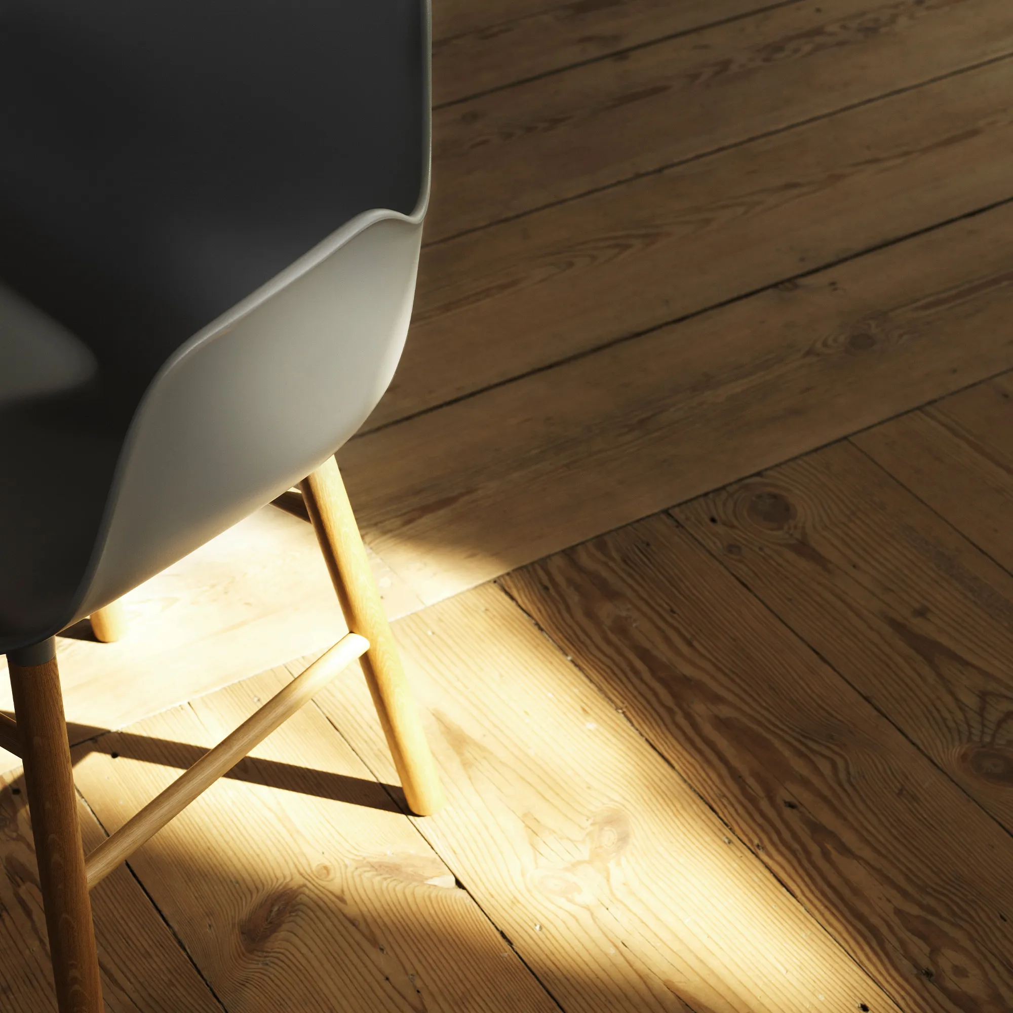 Form Armchair Black Oak - 10