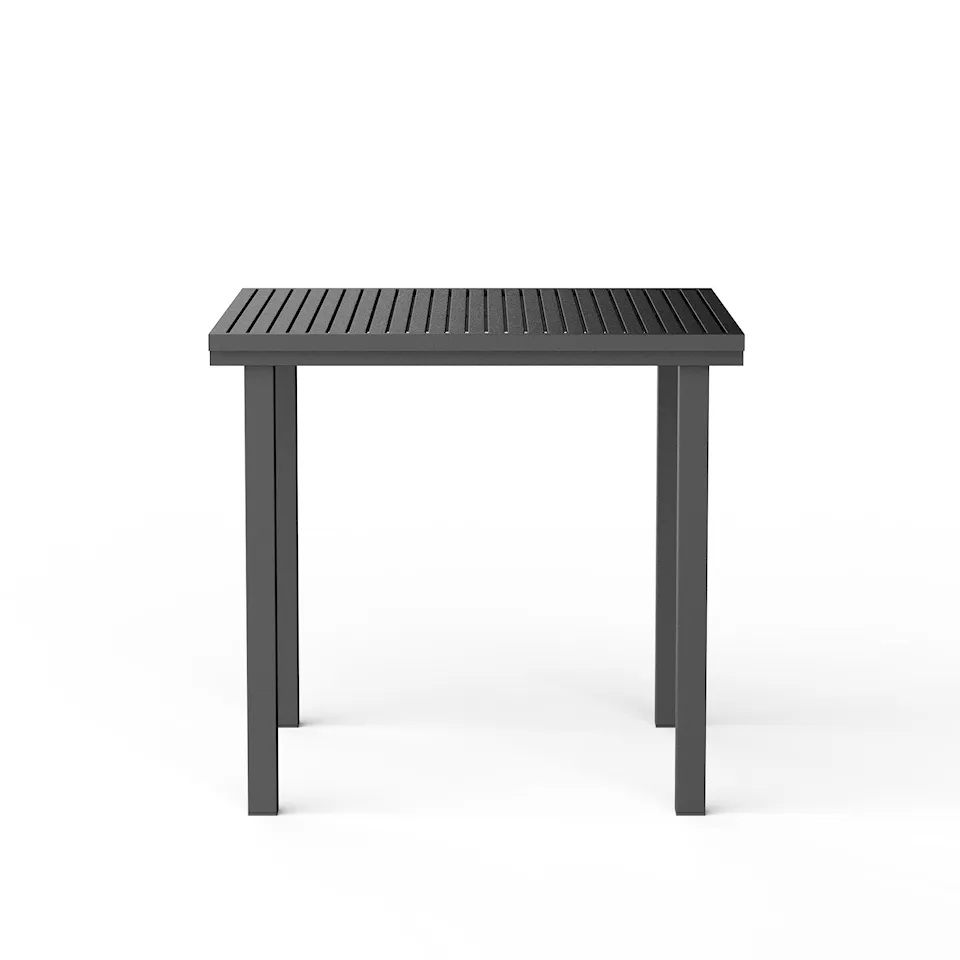 19 Outdoors - Dining Table 805 x 805 Black