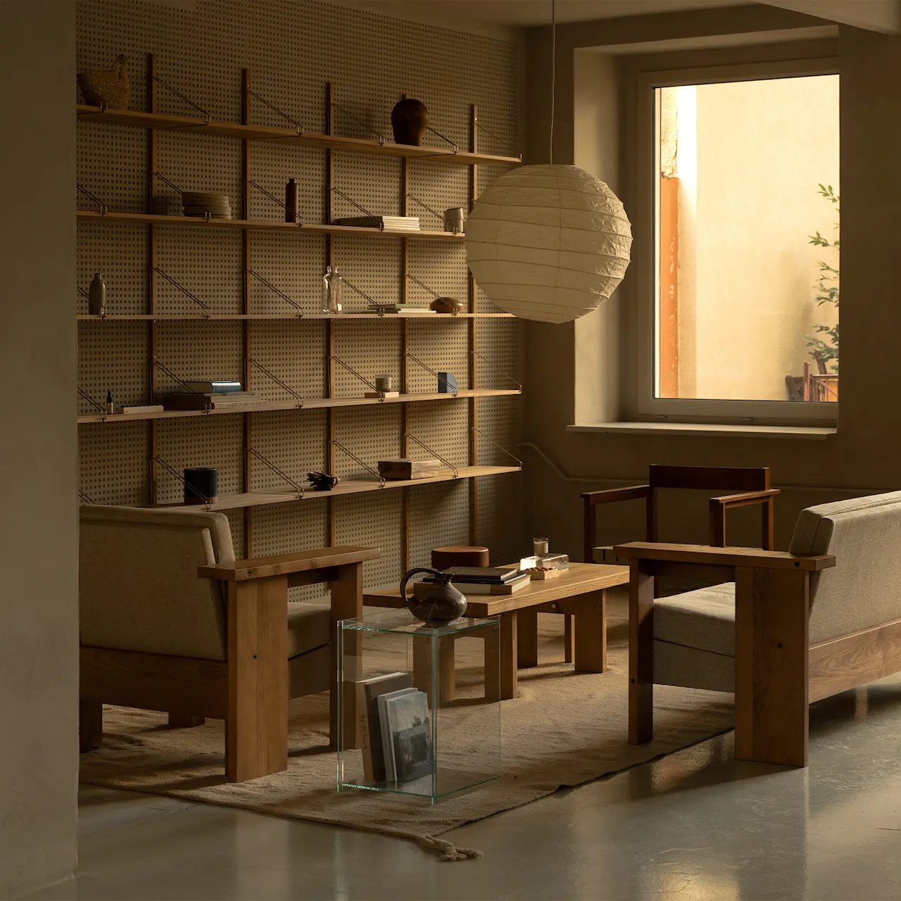 Shelf Library Triple Section