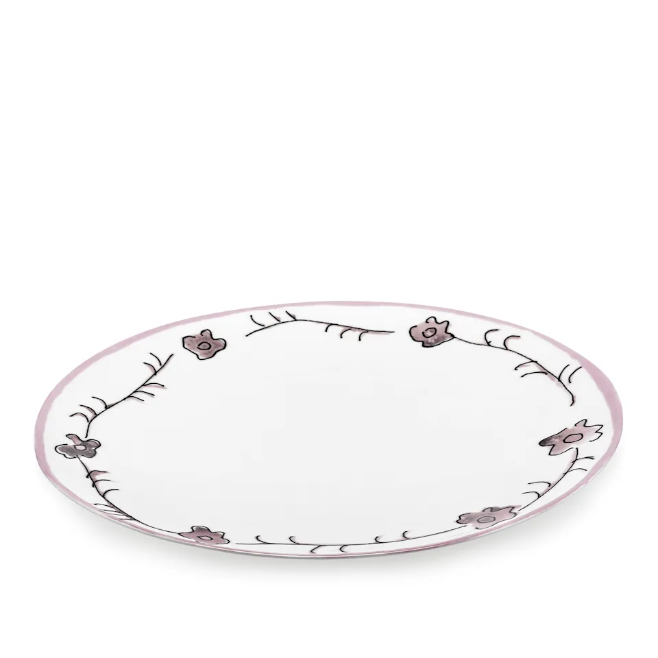 Plate L Dark Viola - Set of 2