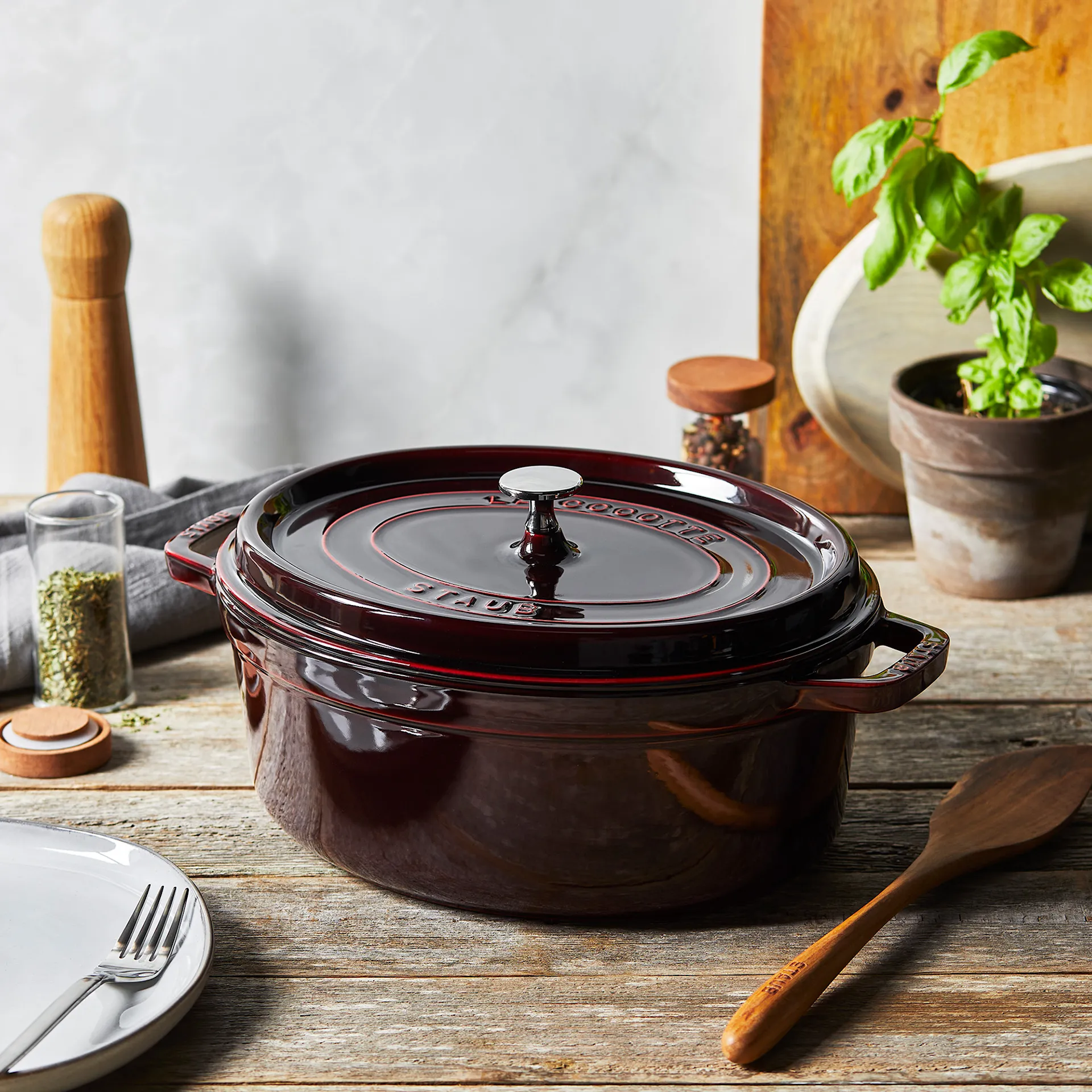 La Cocotte Oval Gryta 31 cm - Staub - NO GA