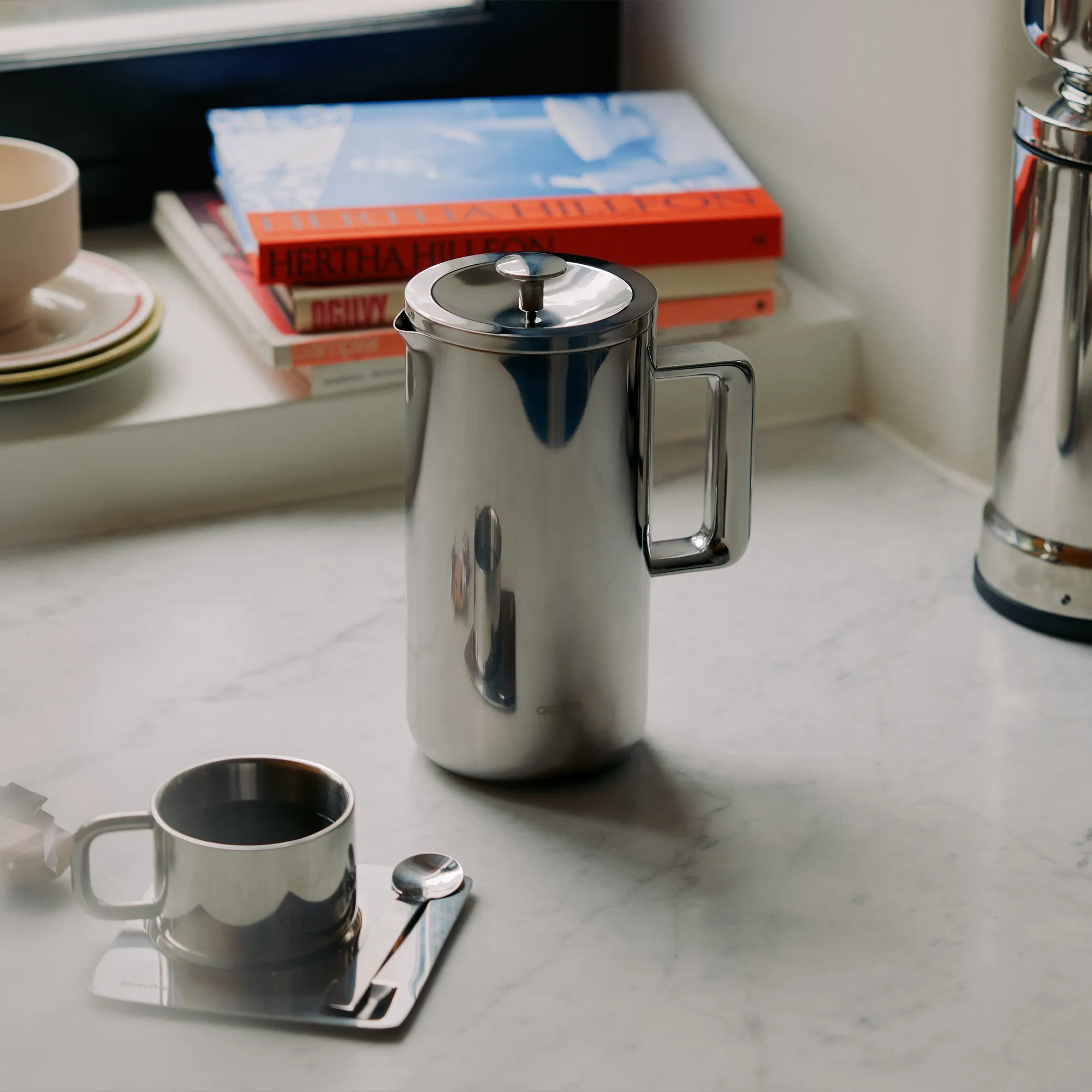 Coffee Press Stainless Steel - 9