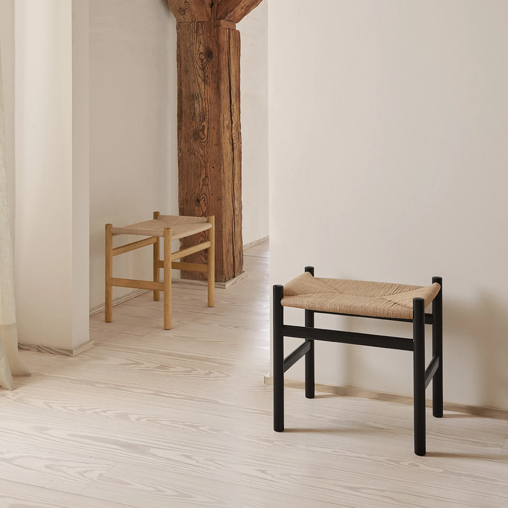 CH53 - Oak/Natural Cord - Carl Hansen - Hans J. Wegner - NO GA