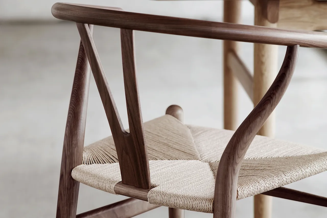 CH24 Wishbone Chair - Walnut/Natural Cord