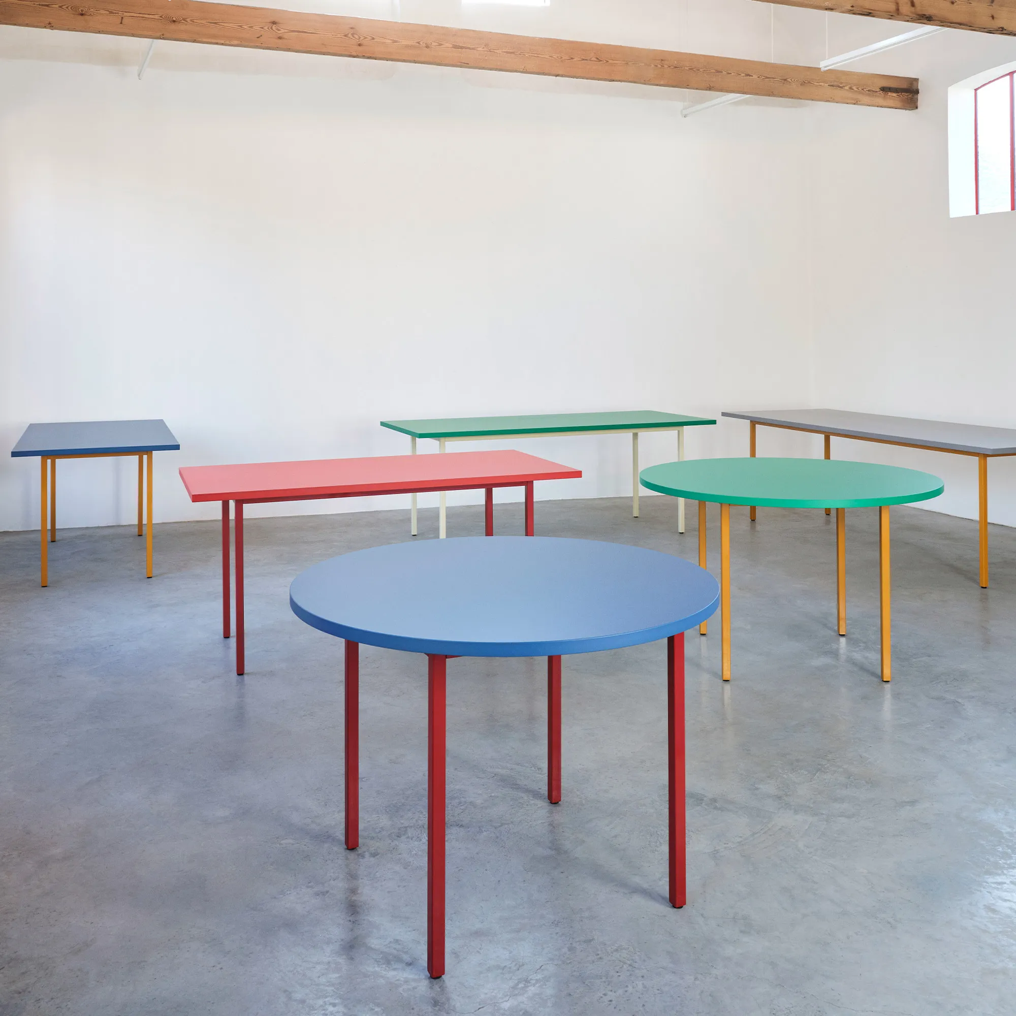 Two-Colour Table Ø120 cm - 2