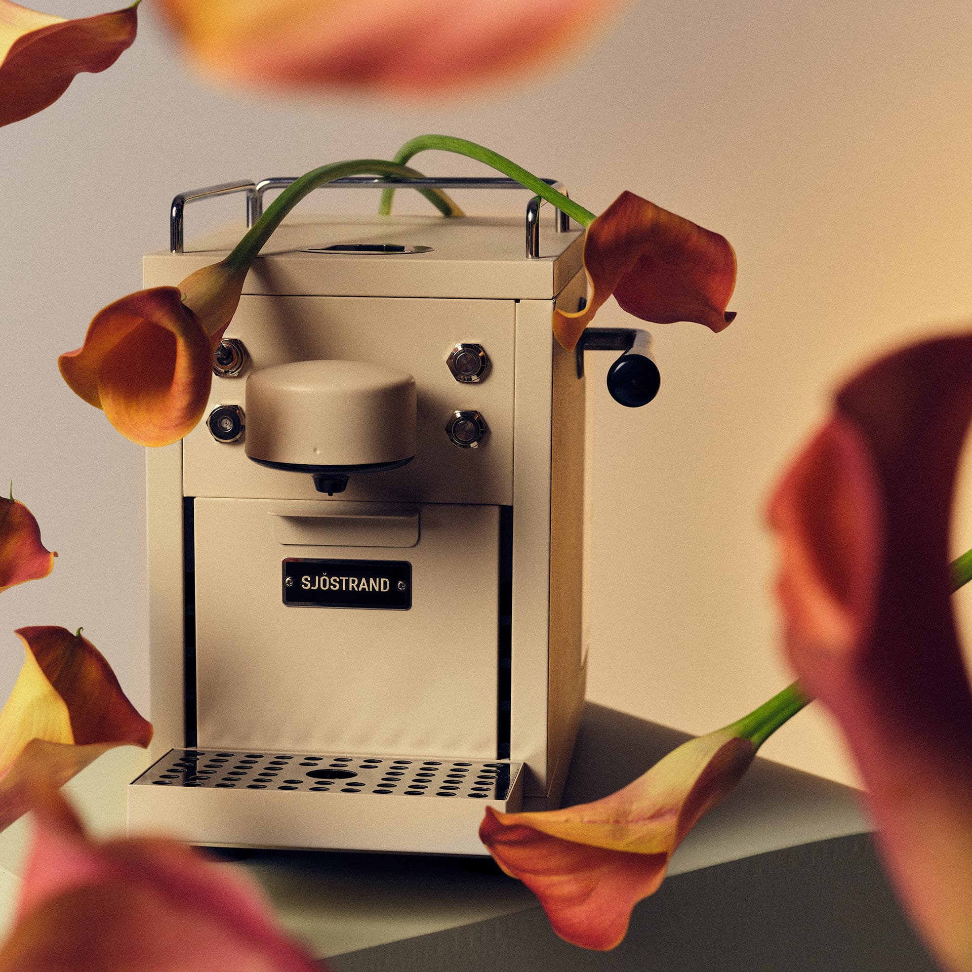 The Original - Espresso Capsule Machine, Beige - Sjöstrand Coffee Concept - NO GA