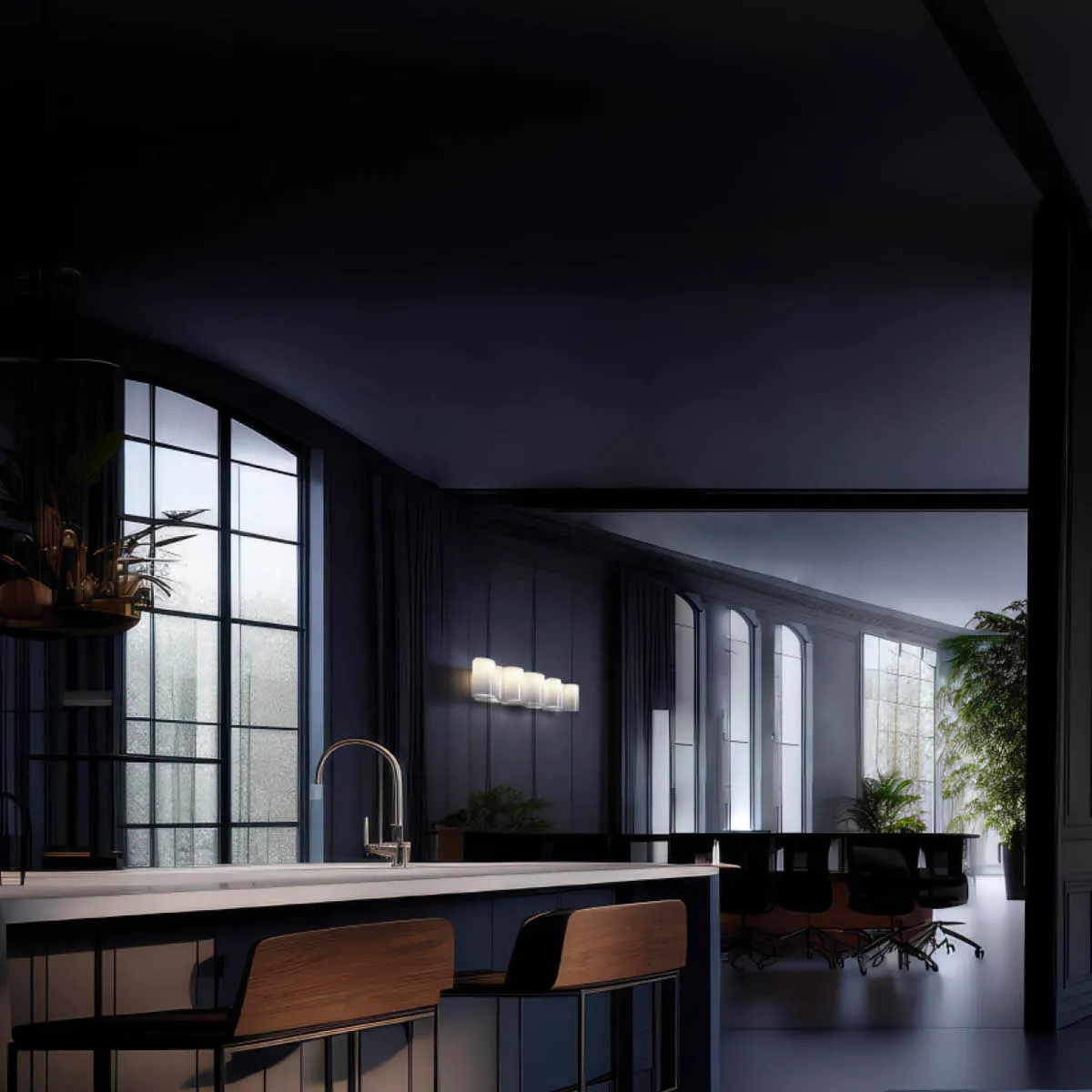 Honey 72 Phase-Cut Wall Lamp - 3