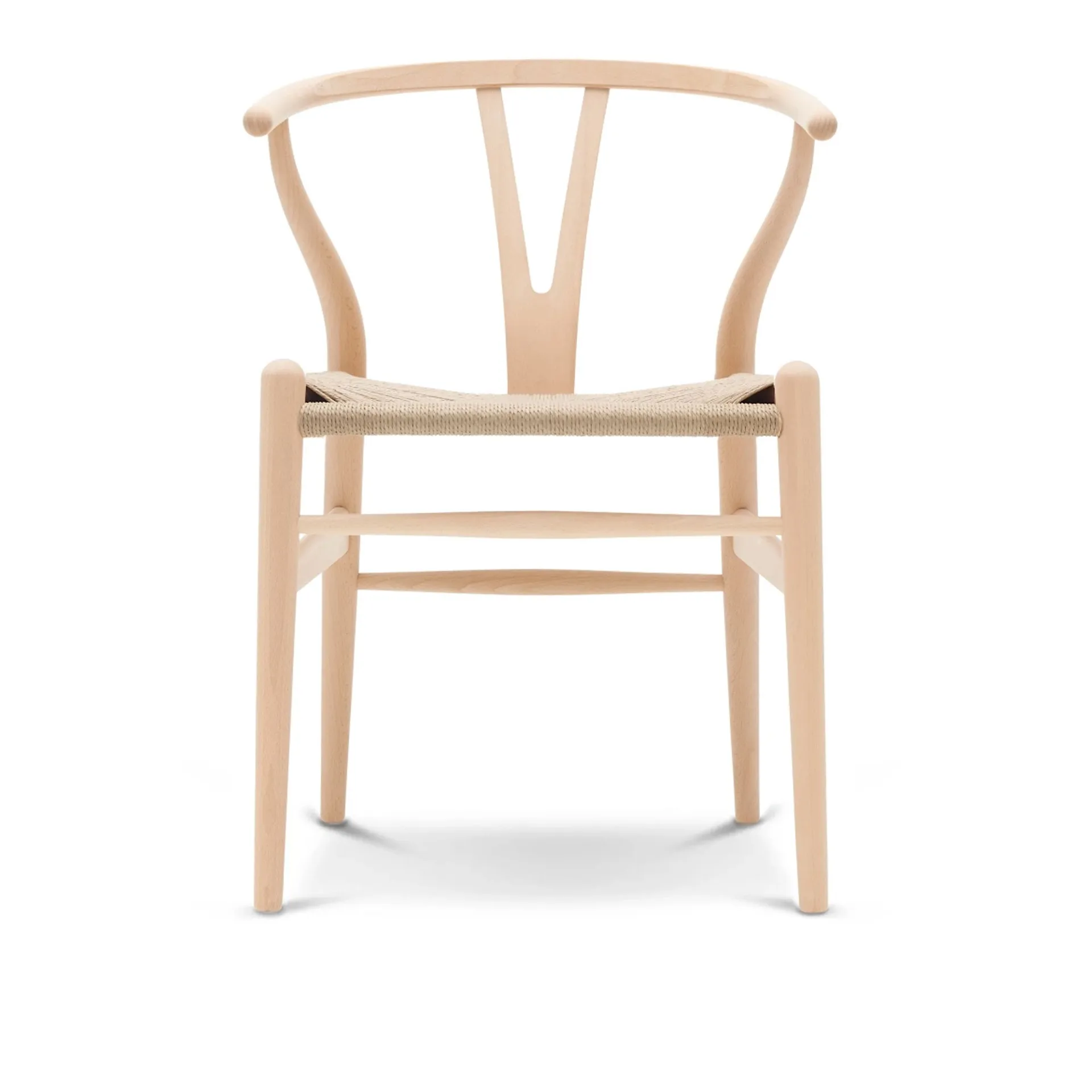 CH24 Wishbone Chair - Beech/Nature Cord - Carl Hansen - Hans J. Wegner - NO GA