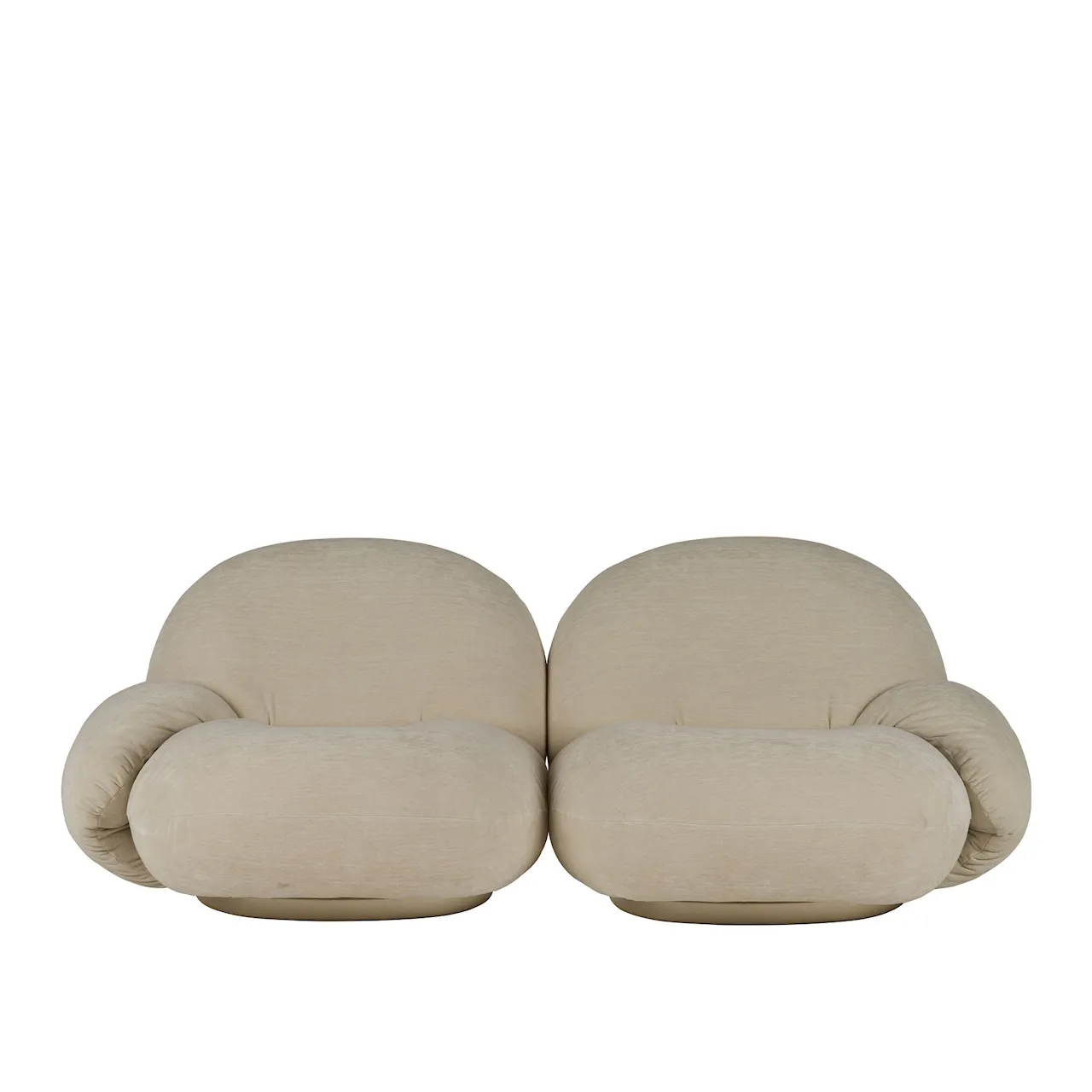 Pacha Sofa 2-seater + Ottoman with Armrest