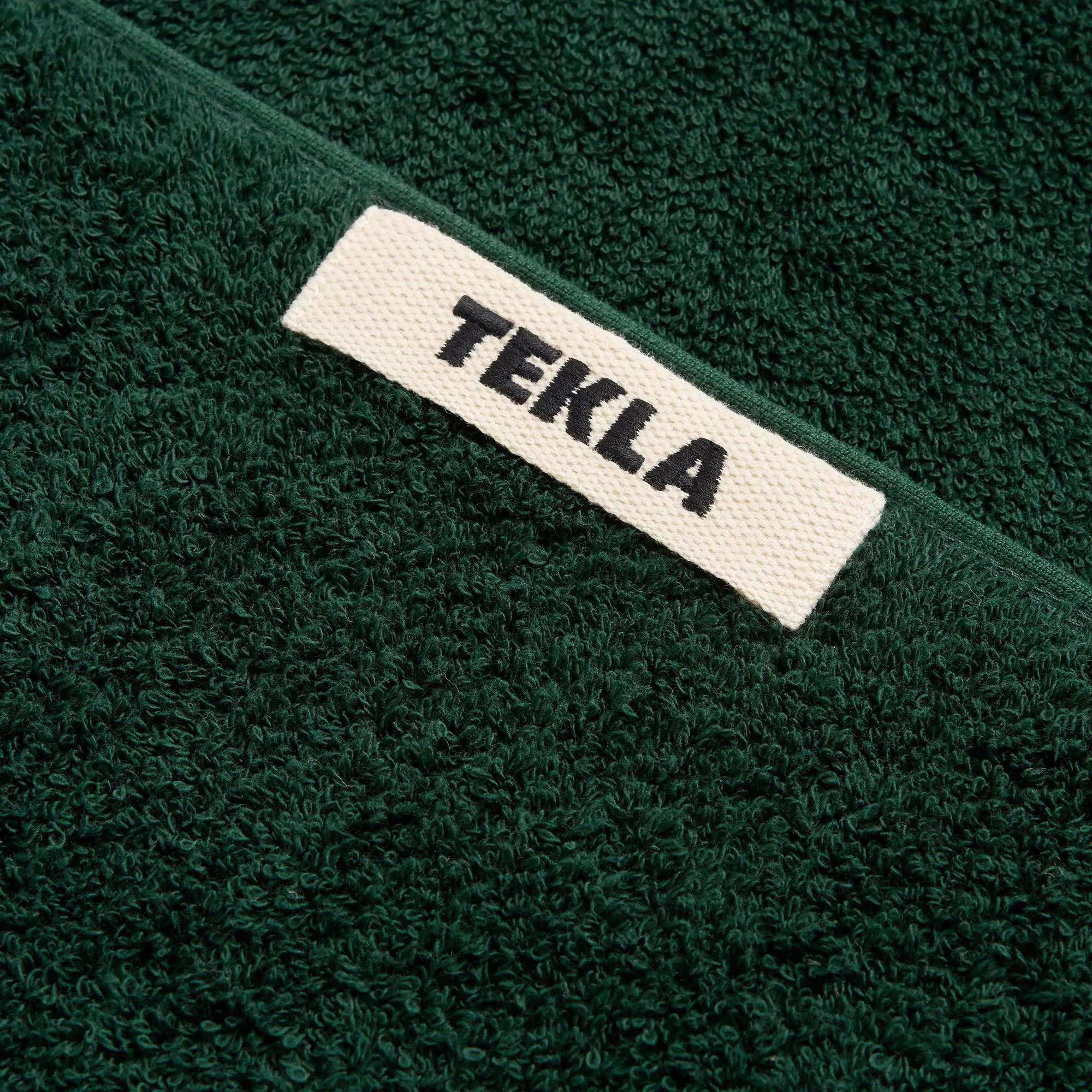Terry Forest Green handdoek - 2