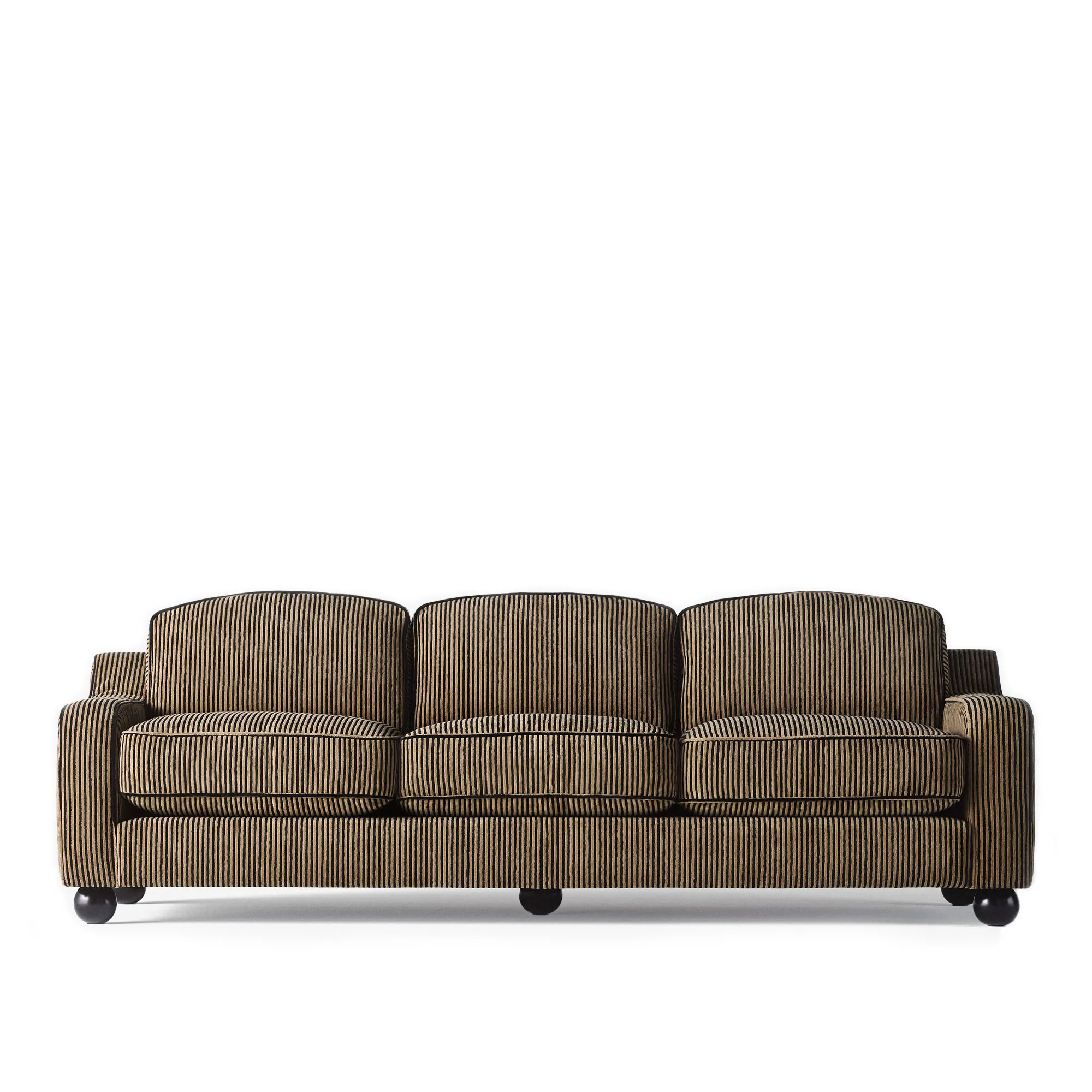 Lola 3-seater sofa striped - 1