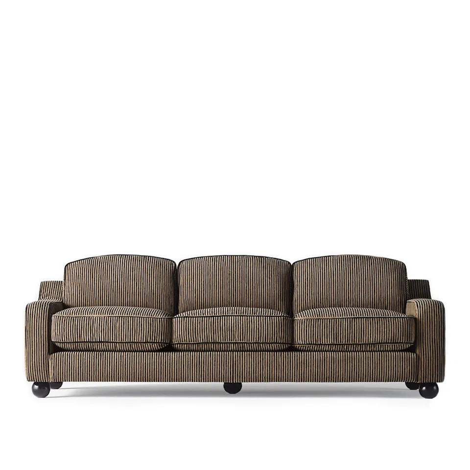 Lola 3-seater sofa striped
