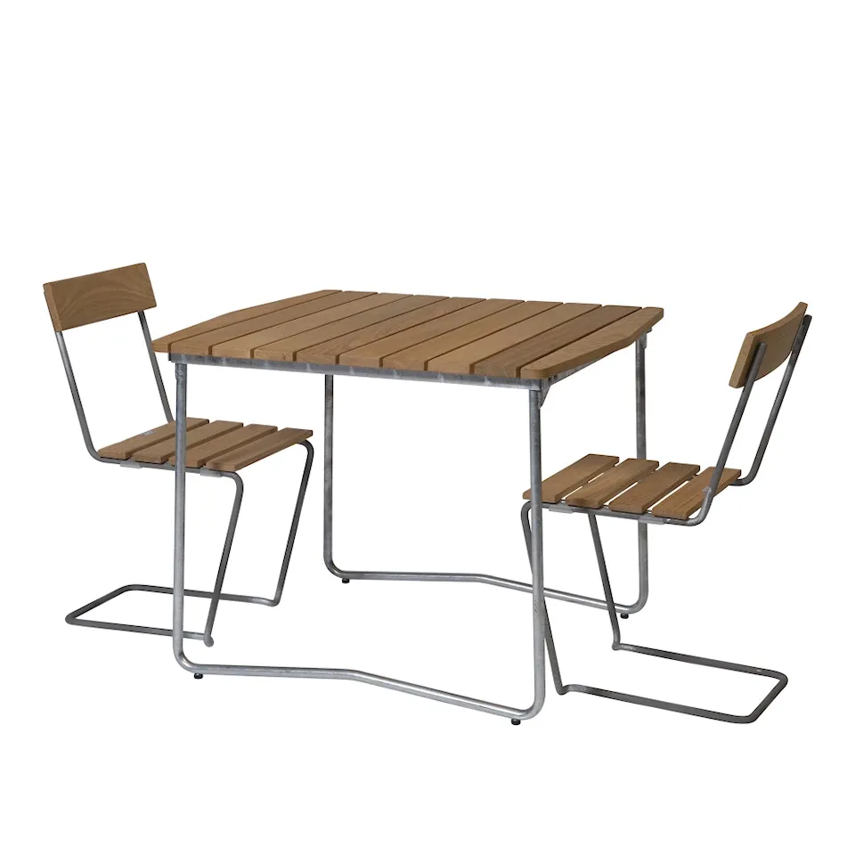 Classic series dining set B31 table & 2 chairs 1