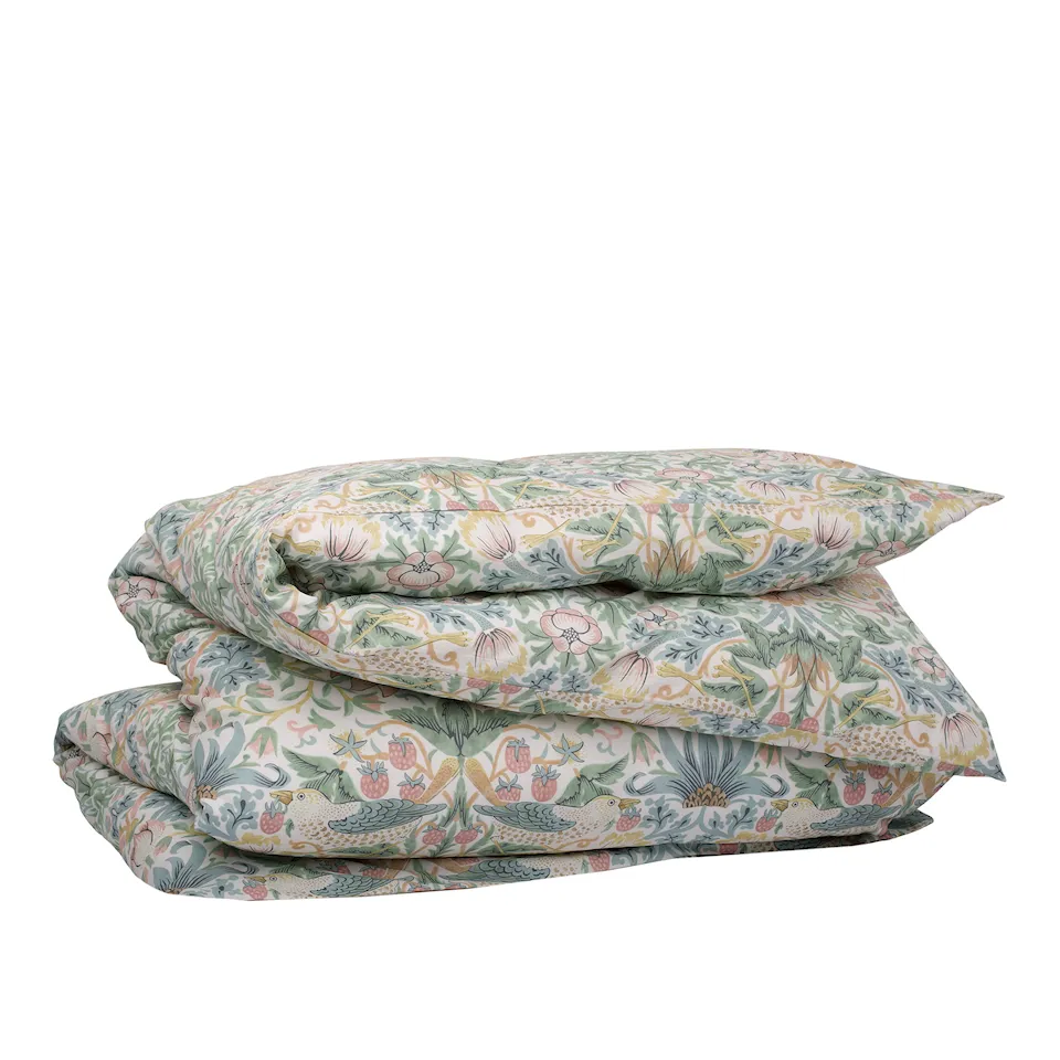 Morris & Co. Strawberry Thief Duvet Cover