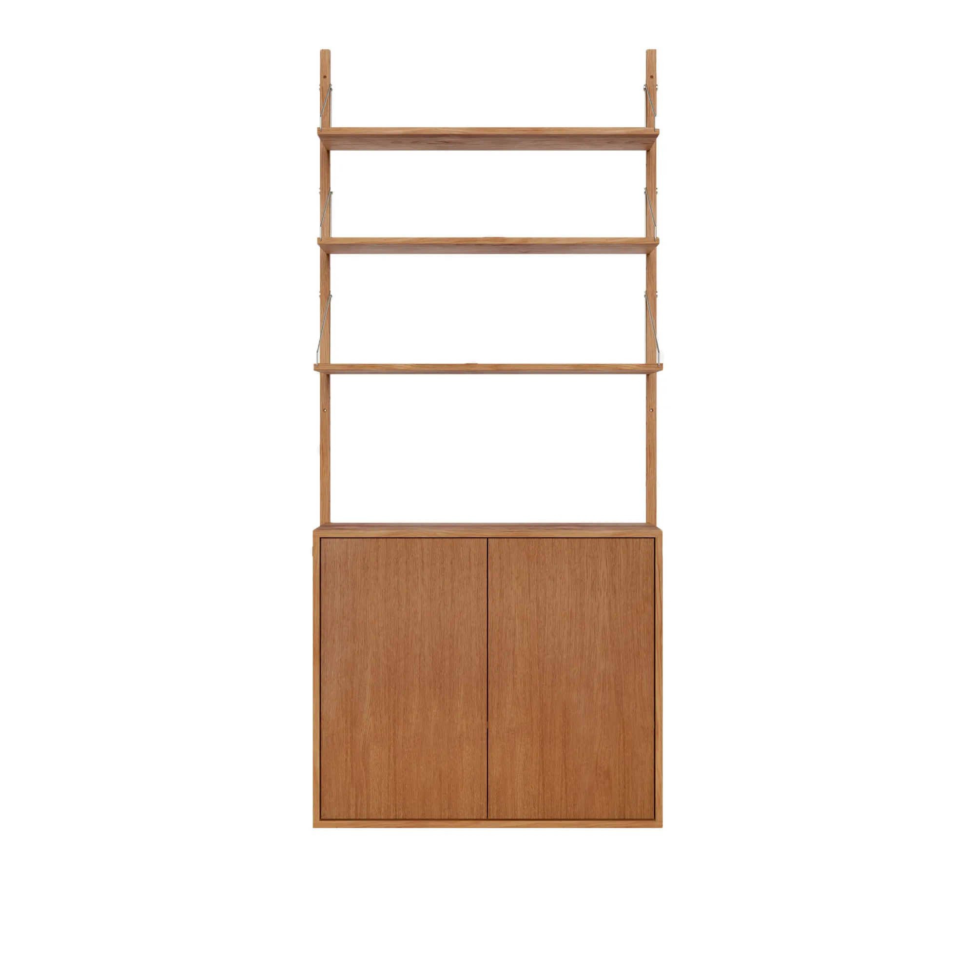 Shelf Library Cabinet Section skab - 1