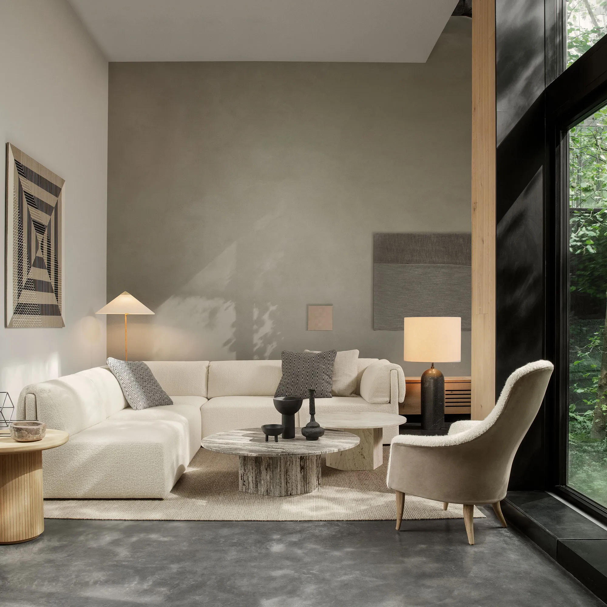 Wonder 3-personers sofa armlæn