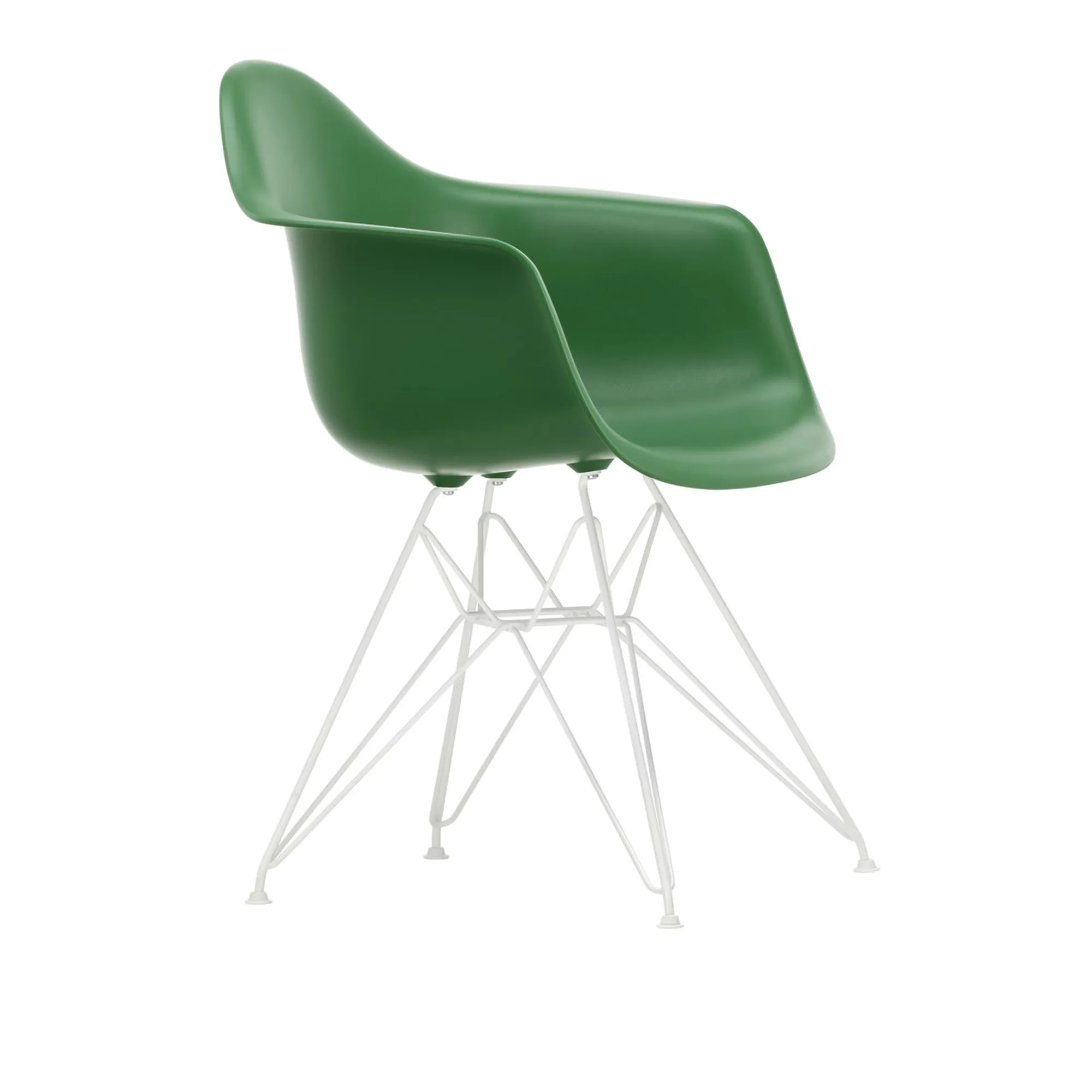 Eames RE Plastic Armchair DAR eetkamerstoel White - 1