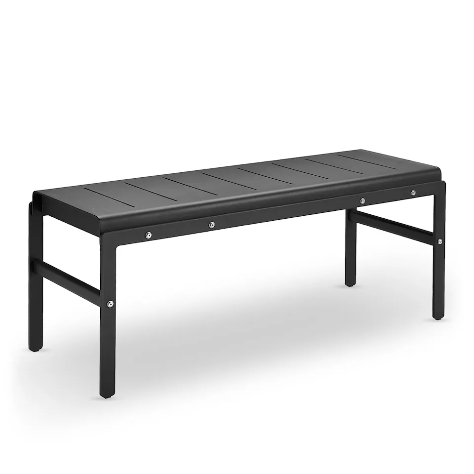 Reform Bench, Aluminum / Anthracite black