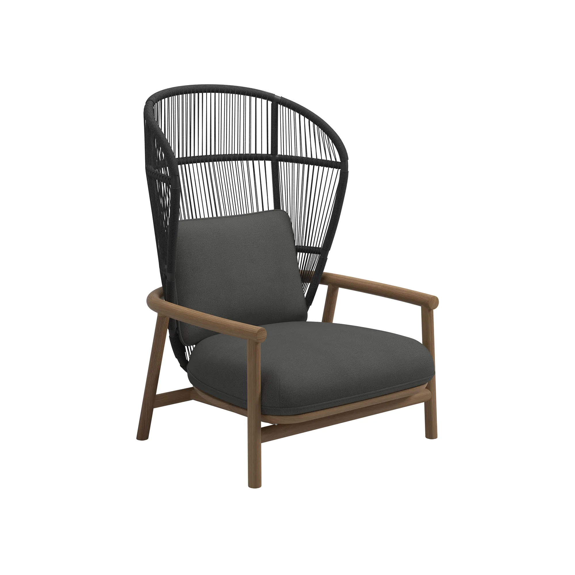 Fern High Back Lounge Chair - 1