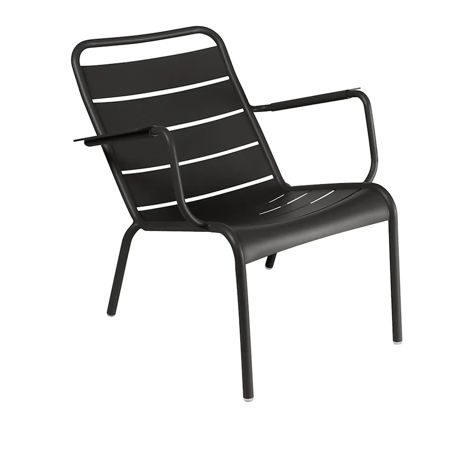 Luxembourg Low Armchair Liquorice 42