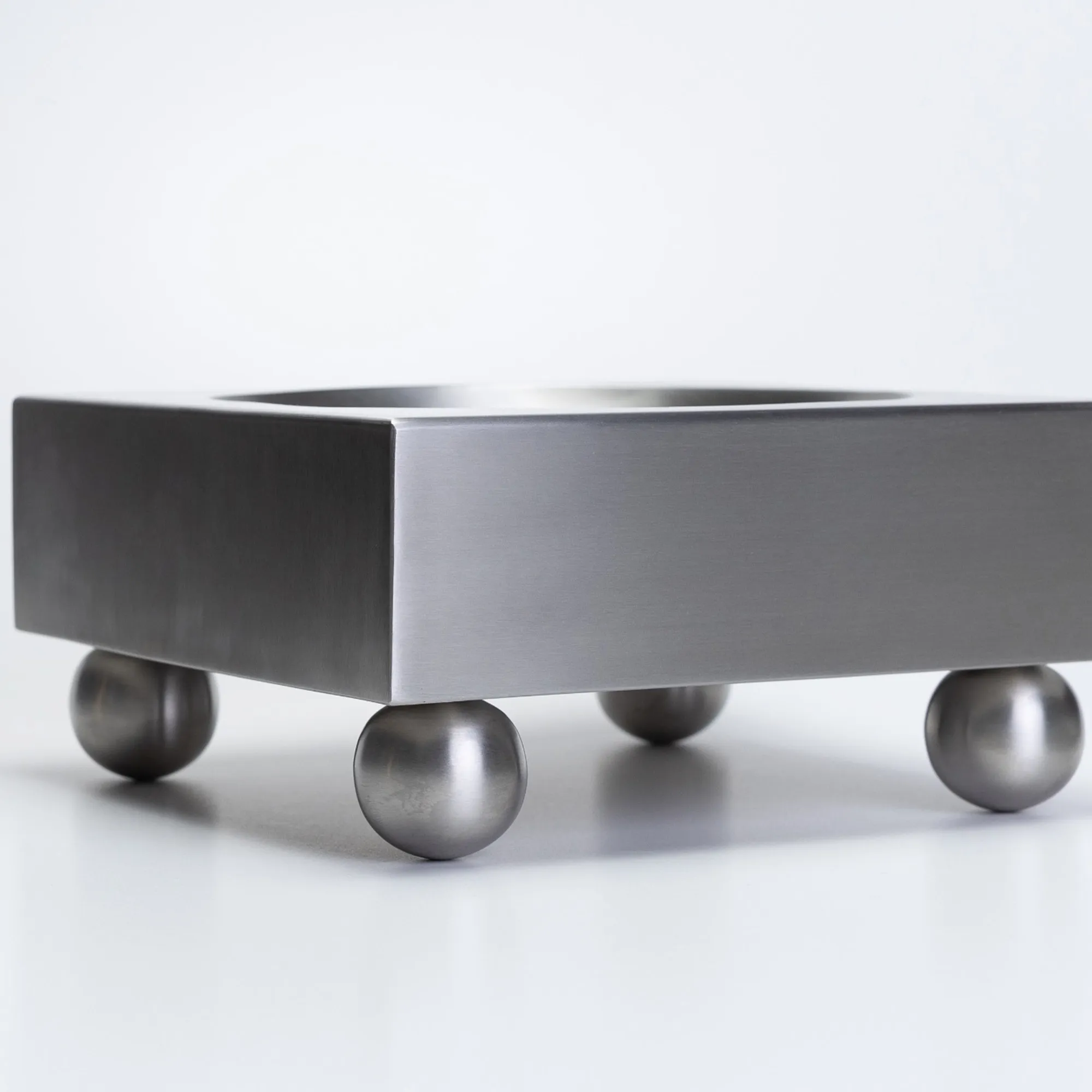 Brushed Stainless Steel Tray decoratieve schaal - 5