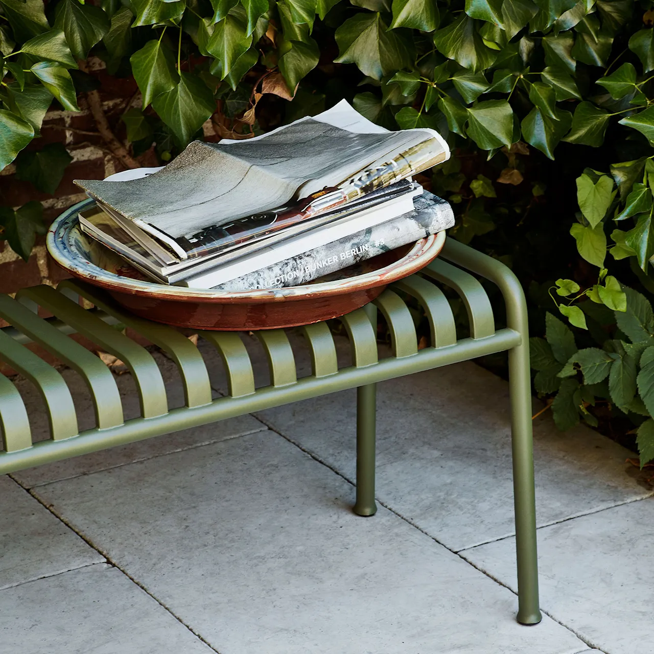 Palisade bench - Olive