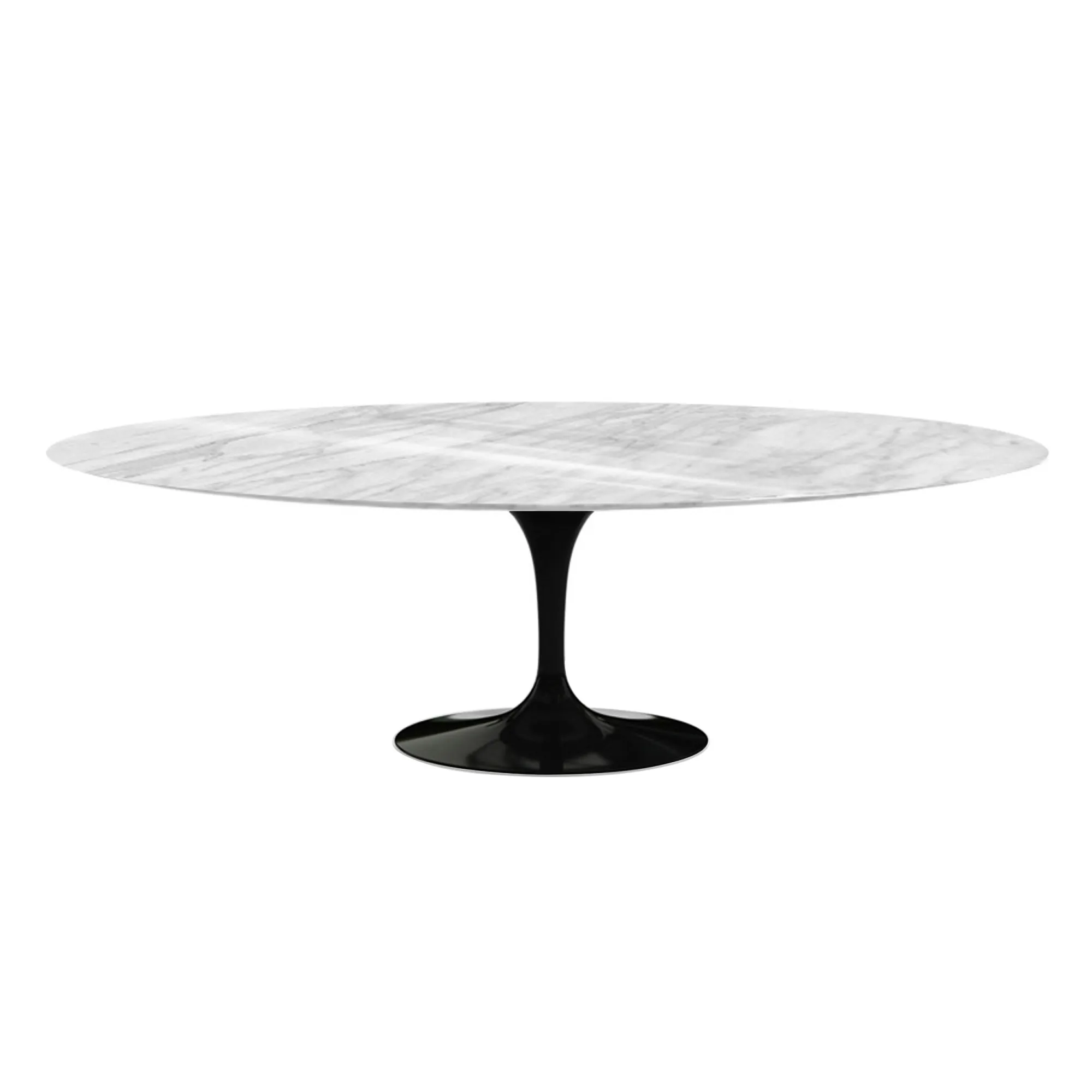 Saarinen Oval Dining Table 244 cm Black - 1