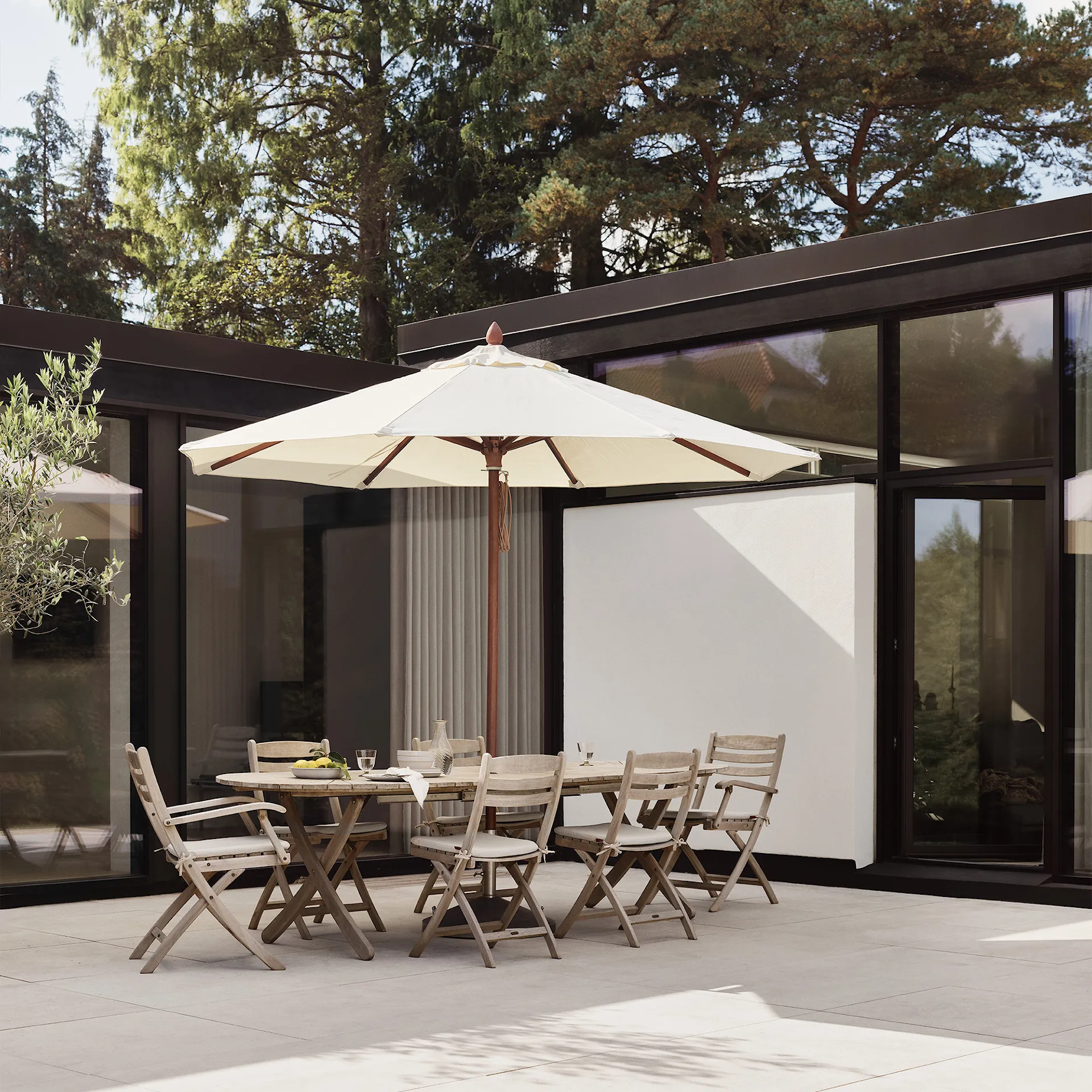 Messina parasol Round - Fritz Hansen - NO GA