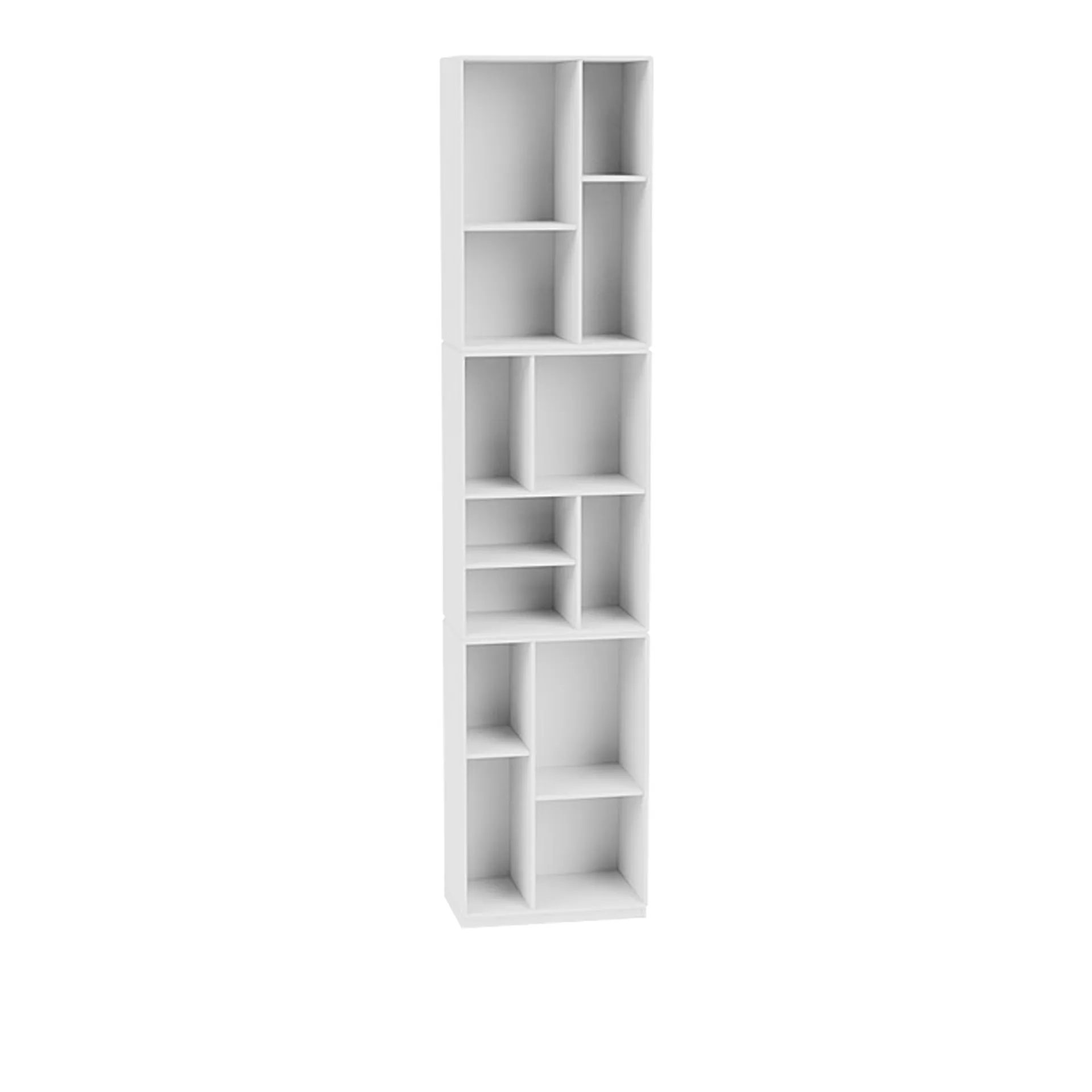 Loom Slim Bookcase - Plinth H3 cm - Montana - NO GA