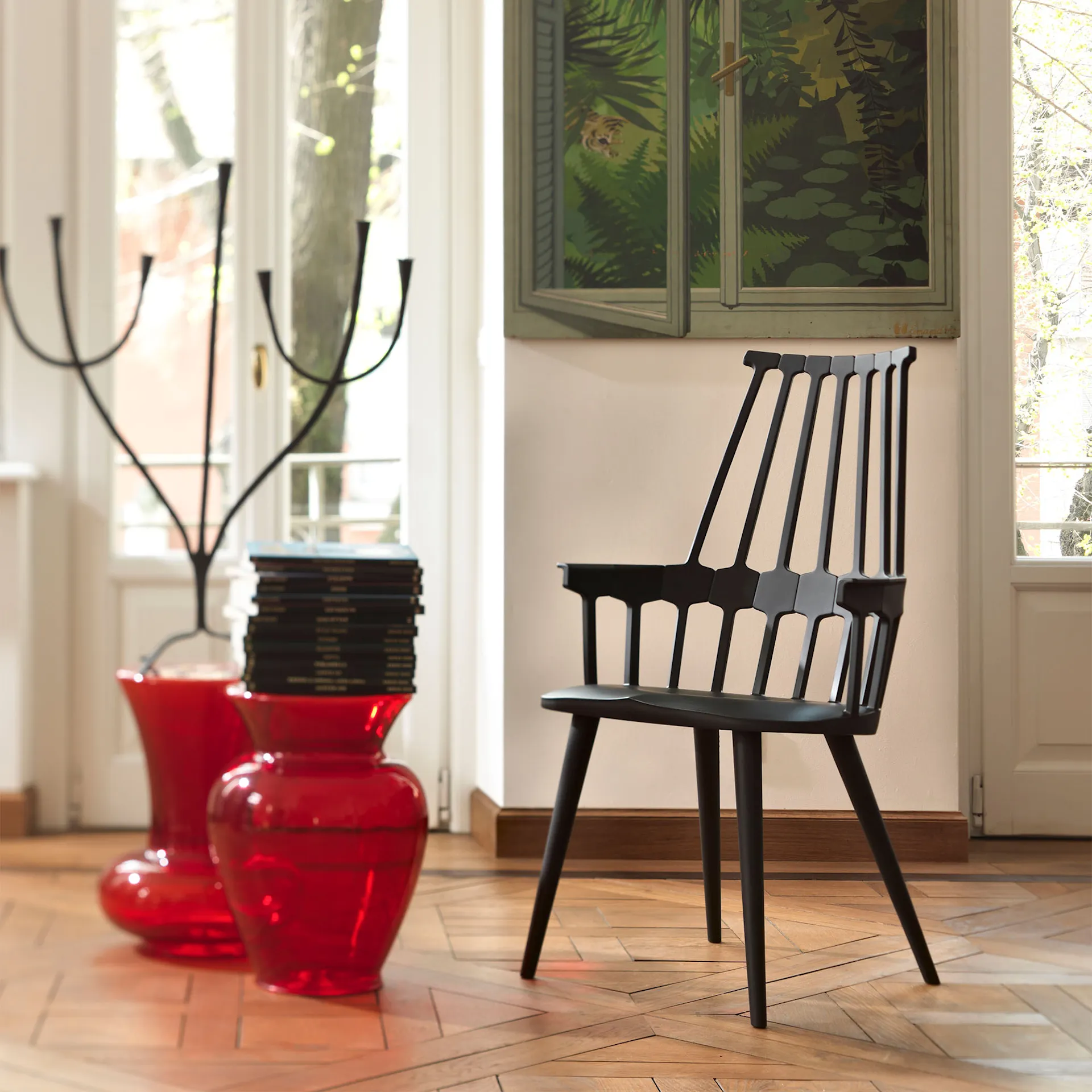 Combeback Chair Wooden Legs - Kartell - Patricia Urquiola - NO GA