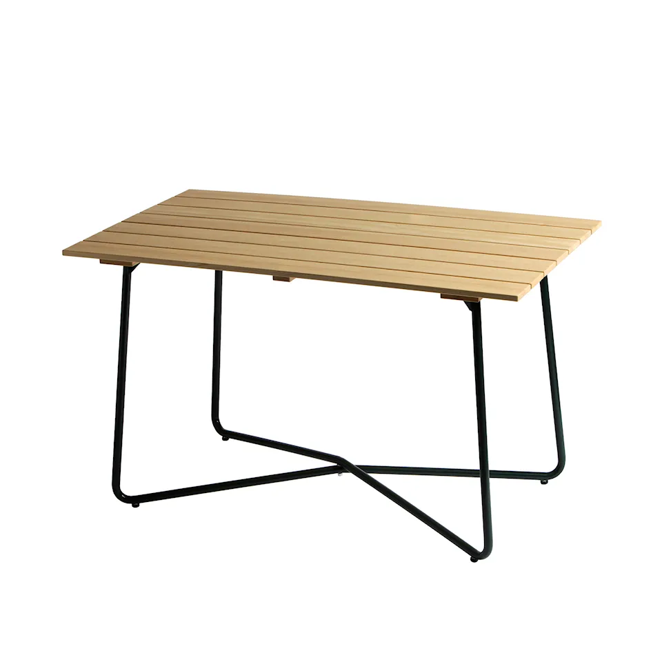 Table B25A 120cm green frame