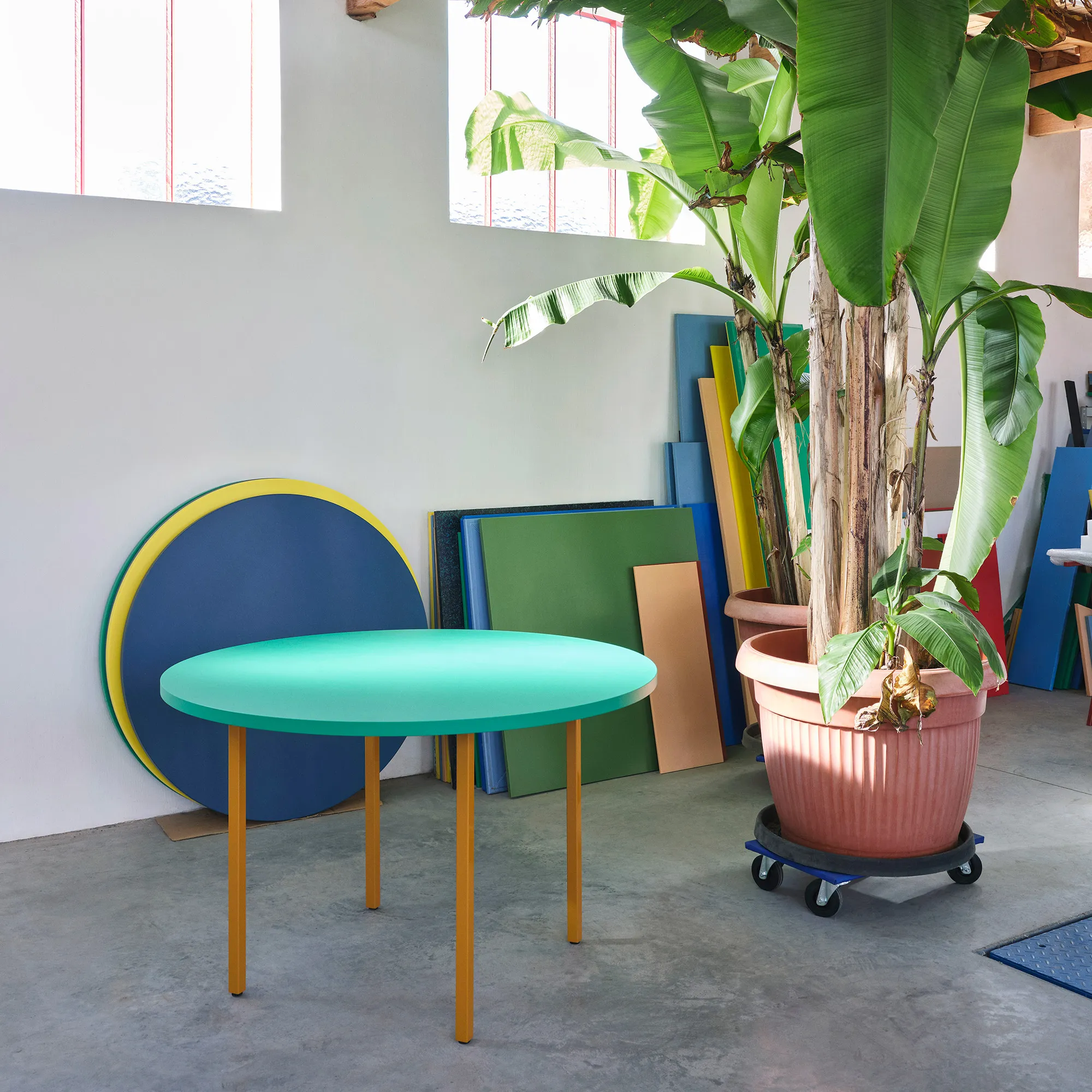 Two-Colour Table Ø105 cm - 7