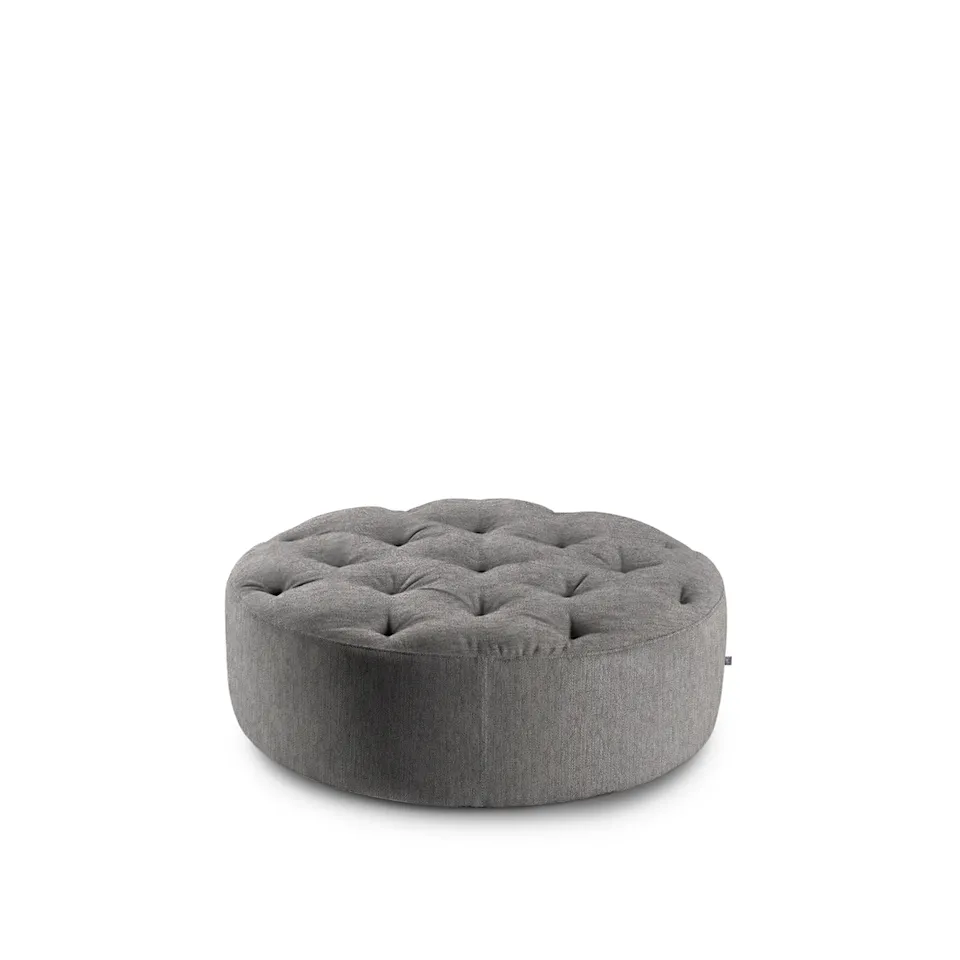 Wheel Pouf Multiple Buttons Ø 60 cm