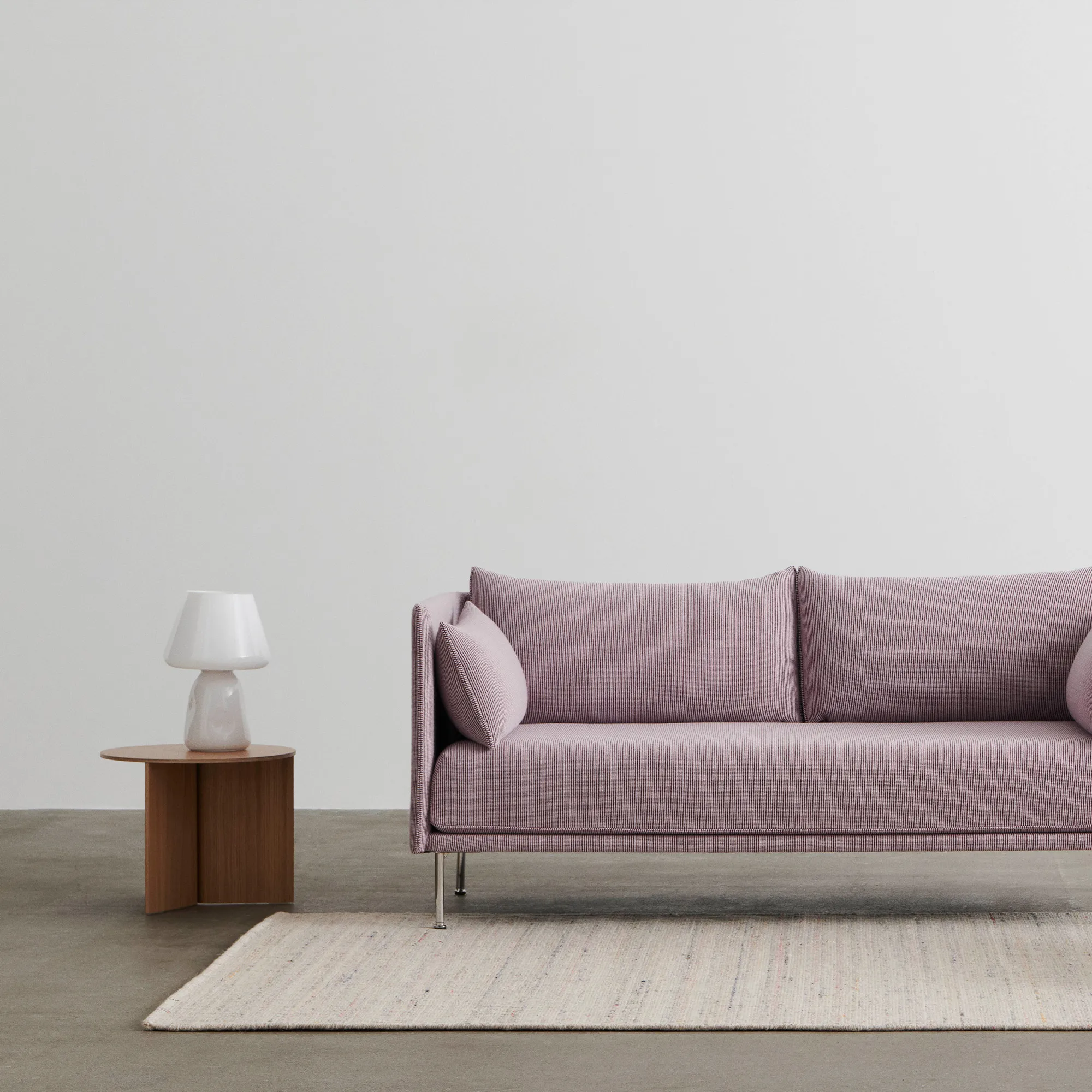 Slit Coffee Table Round High - 24