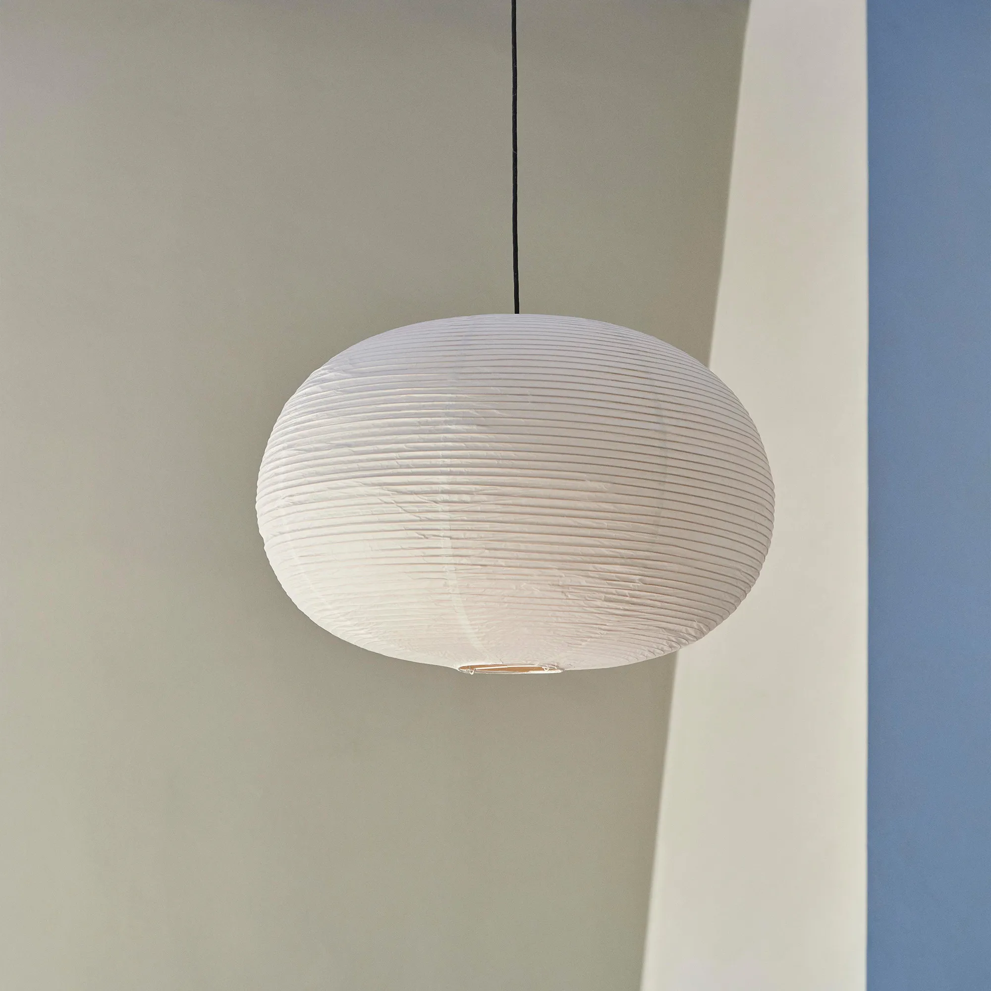 Rice Paper Lampshade Ellipse - 2