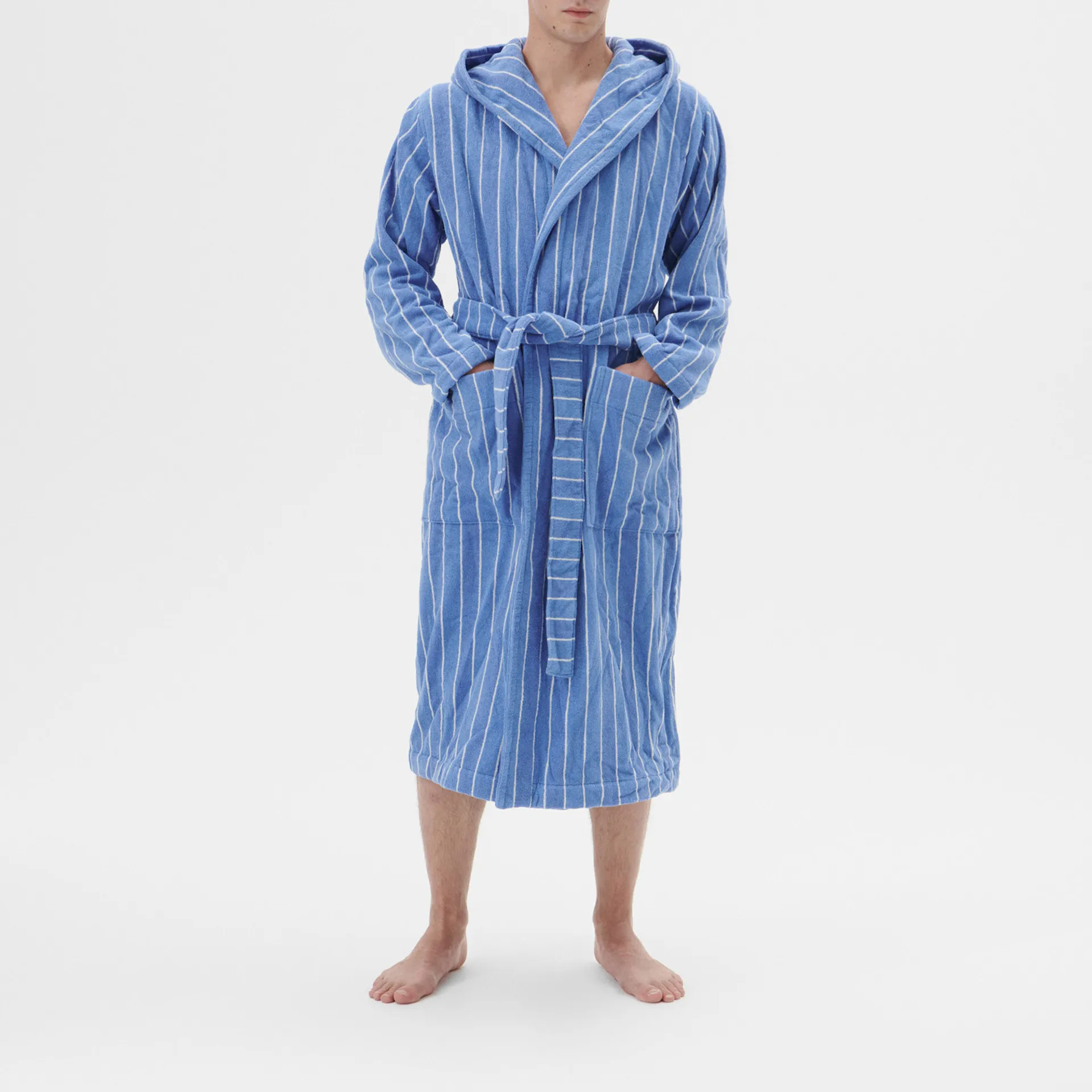 Terry Hooded Bathrobe Marseille - TEKLA - NO GA