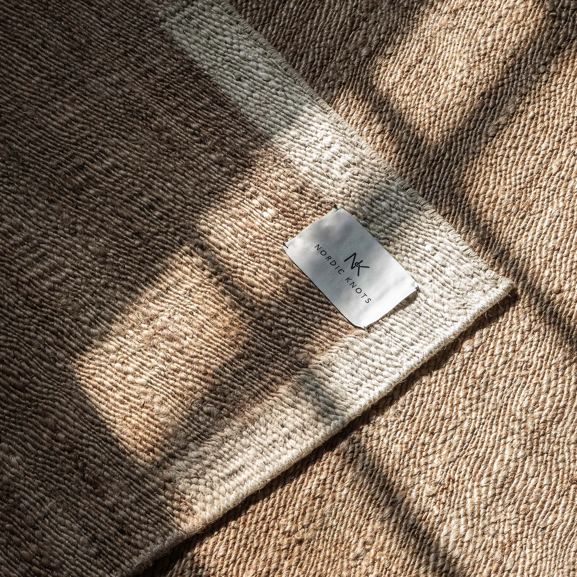 Jute Edge Cream jute rug - 6
