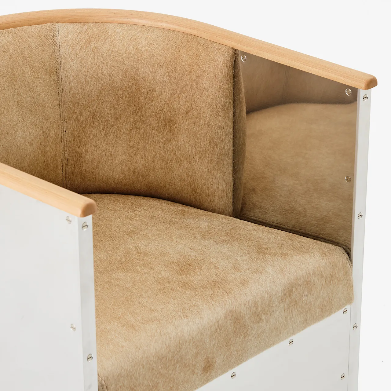 Aluminium Cowhide Exclusive Edition Light Brown