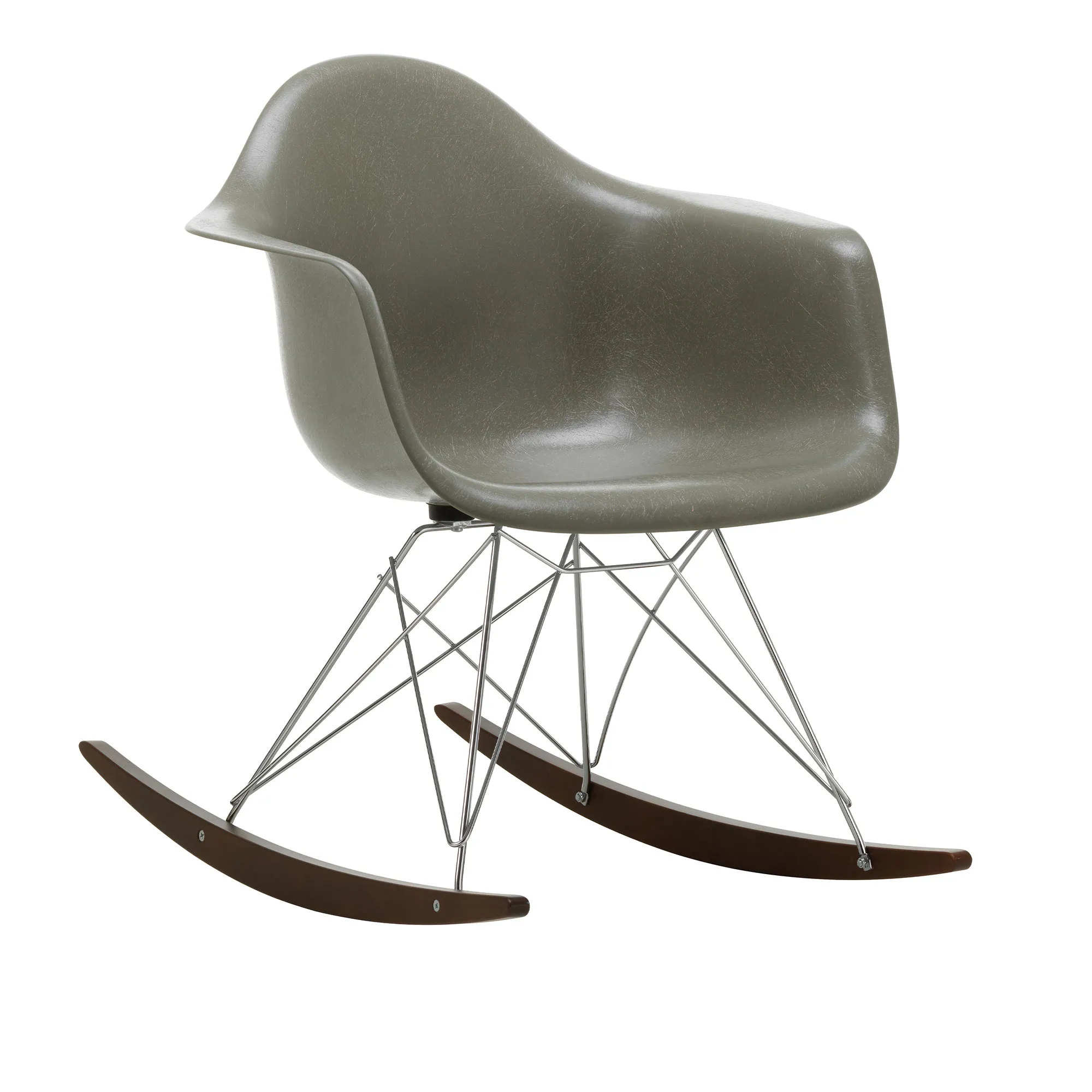 Eames Fiberglass Armchair RAR keinutuoli - 1