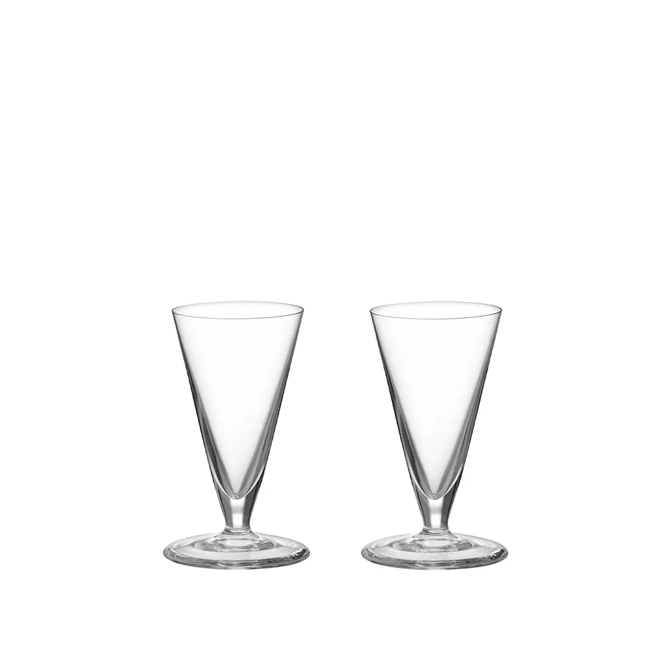 Geometry Schnapps Glass 6 cl 2-Pack