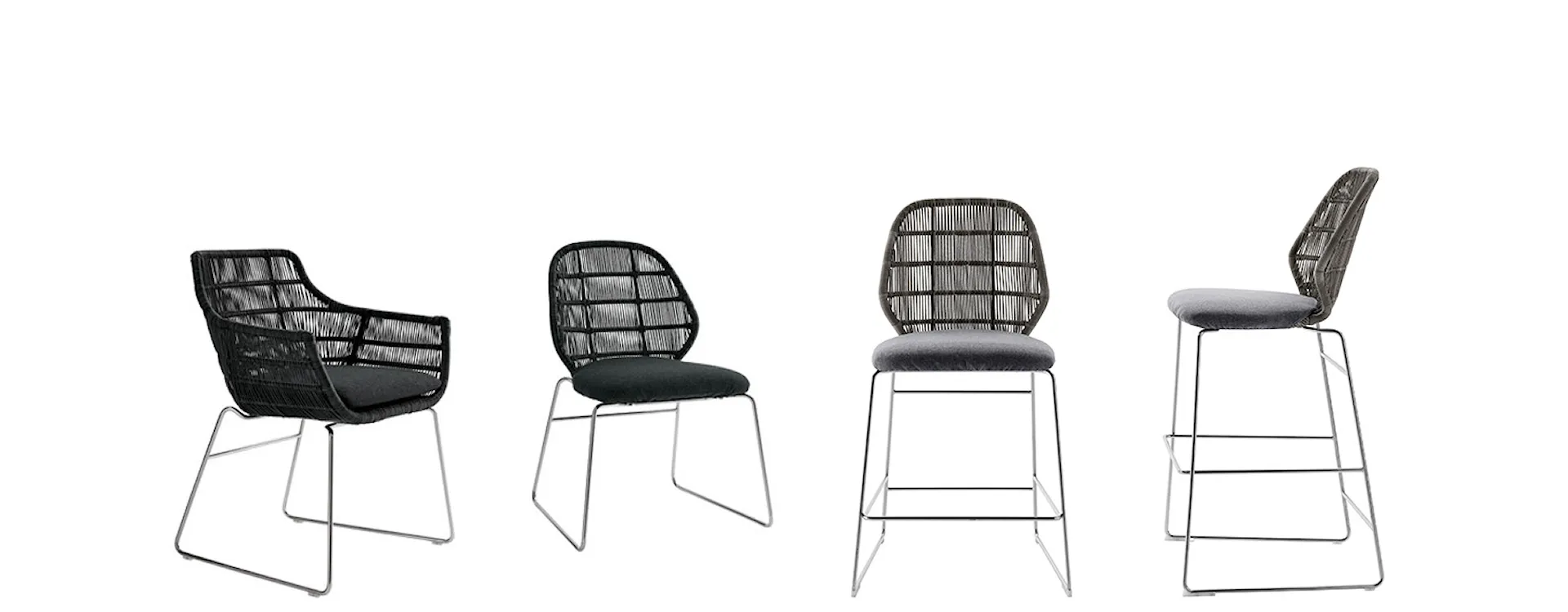 Crinoline Outdoor Chair C1PF - B&B Italia - Patricia Urquiola - NO GA