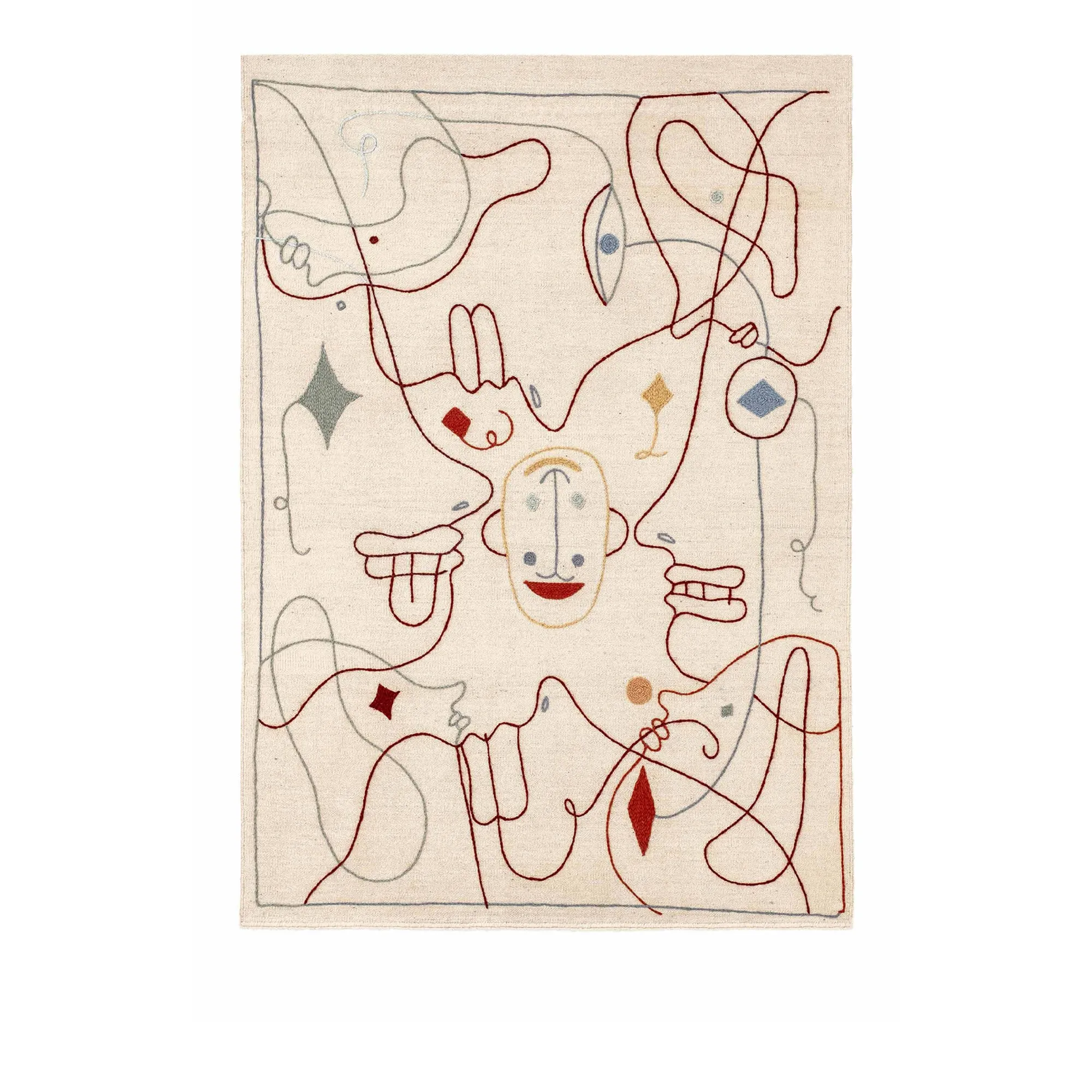 Silhouette Kilim Rug - 1