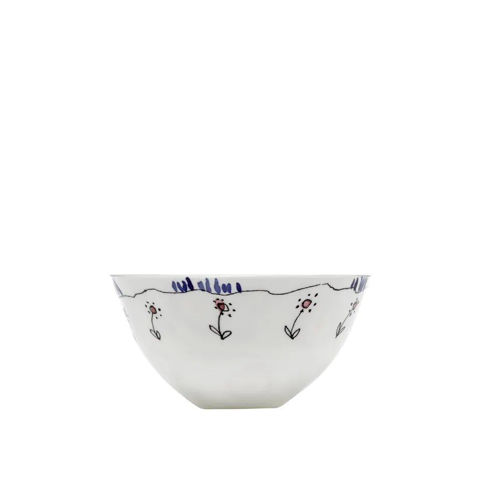 Serving Bowl M Anemone Milk - Set of 2