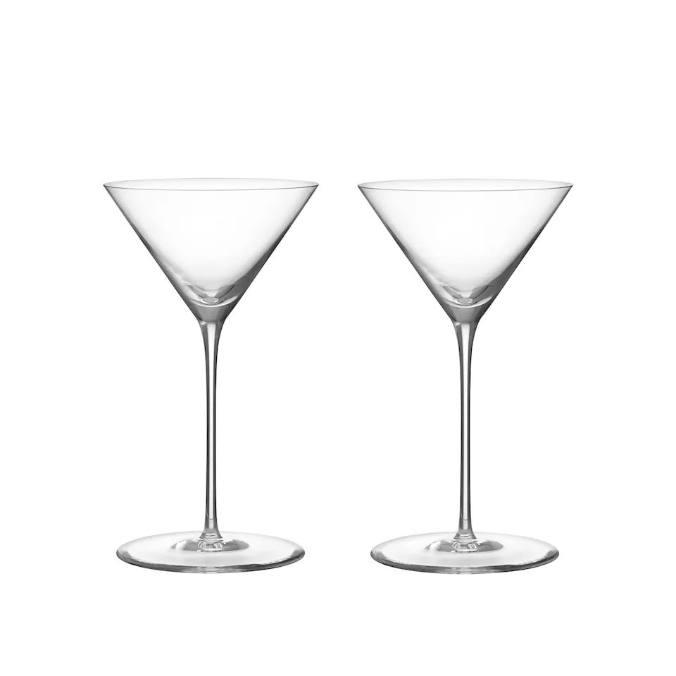 Geometry Martini Glass 20 cl 2-Pack