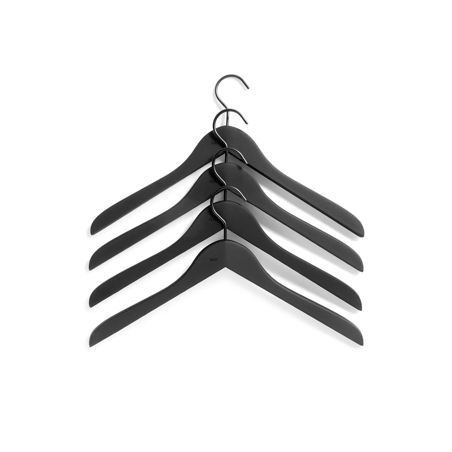 Soft Coat kleerhangers Slim 4-pack - HAY - NO GA