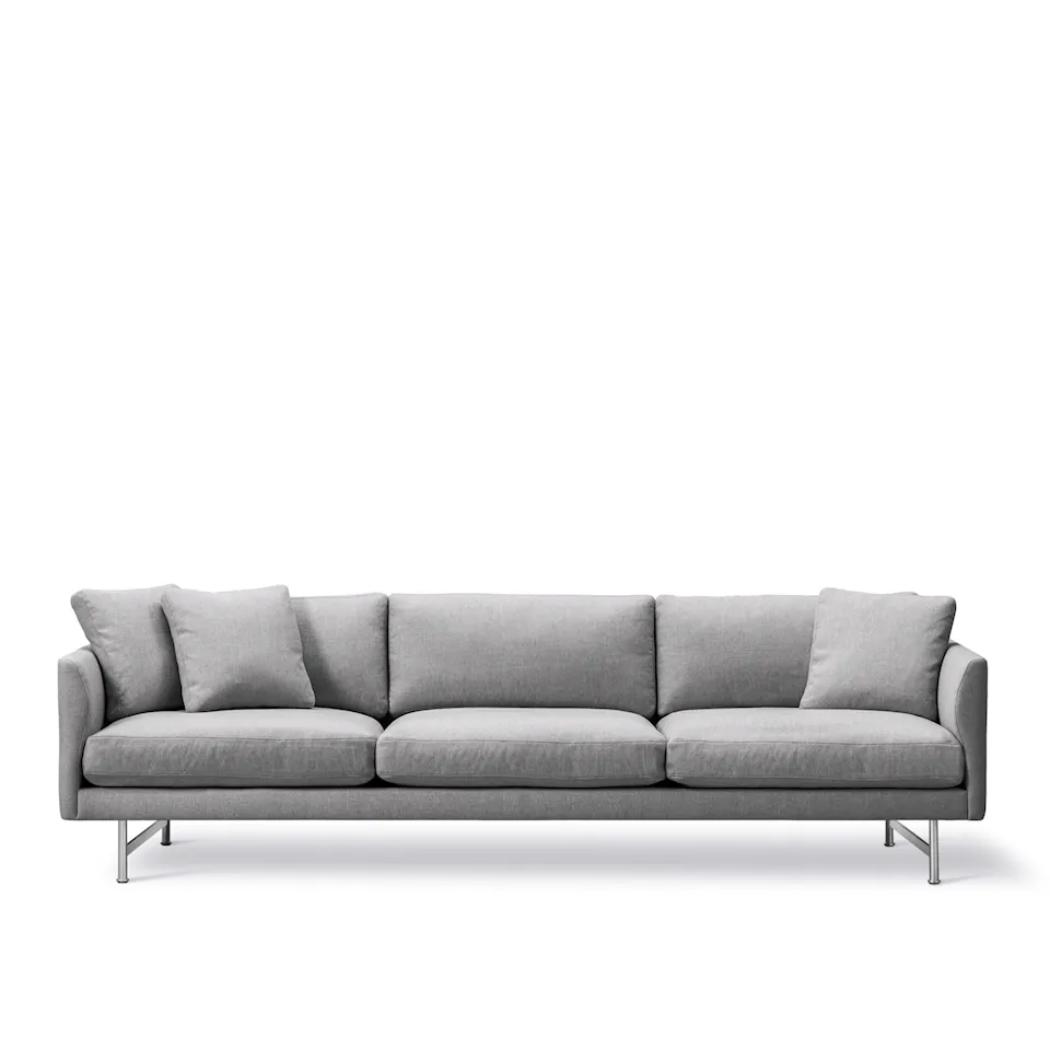 Calmo 3-Seater Sofa Matt Chrome