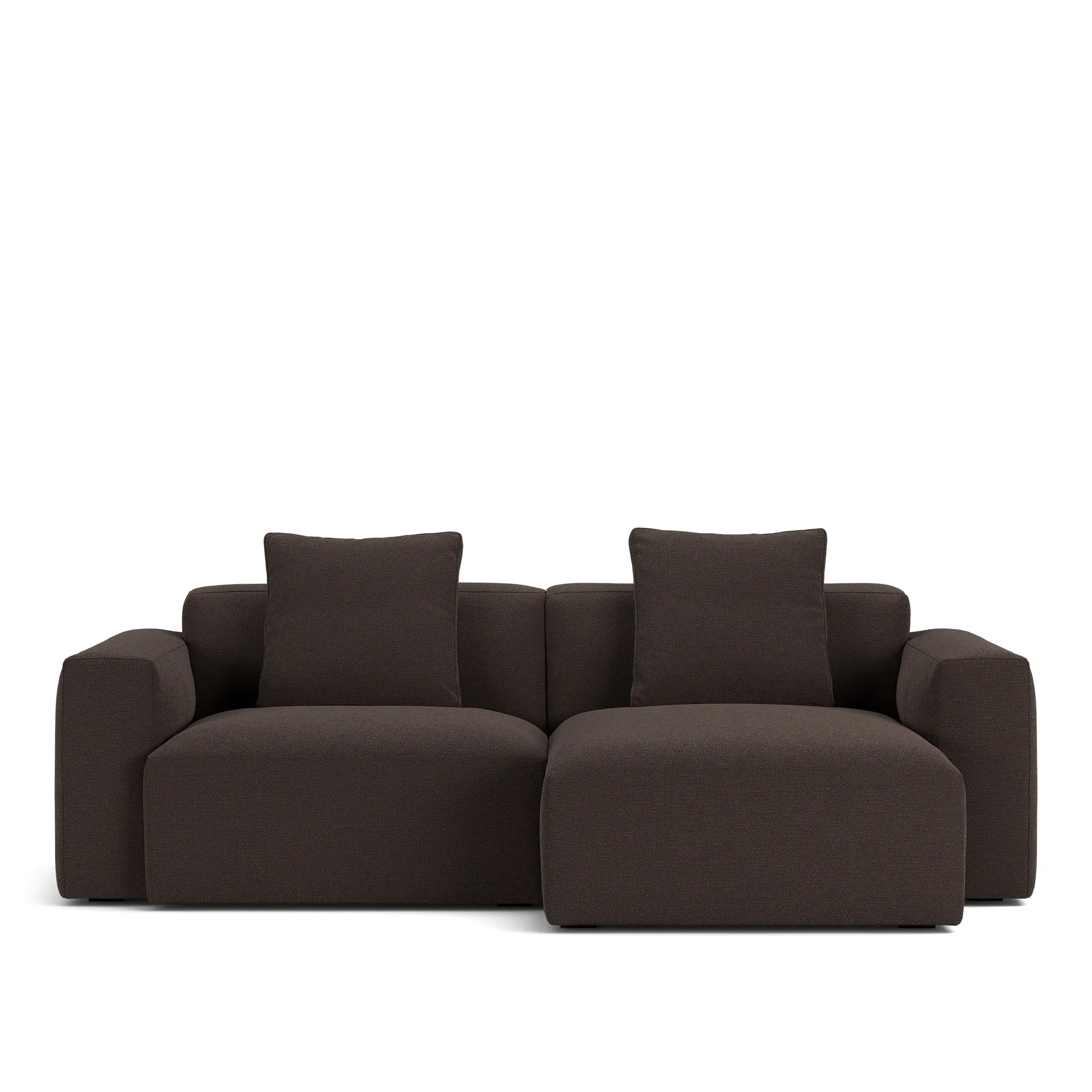 Brick 2-Seater Chaise Lounge Right - 10