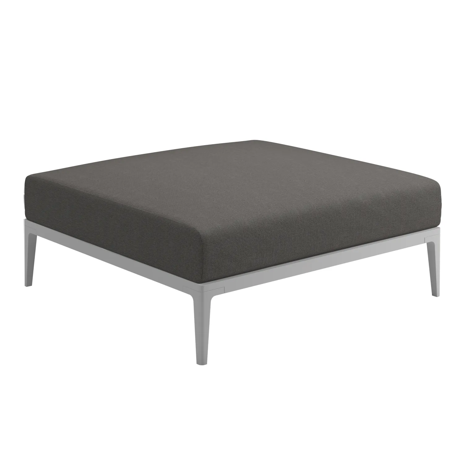 Grid Lounge Ottoman - 1