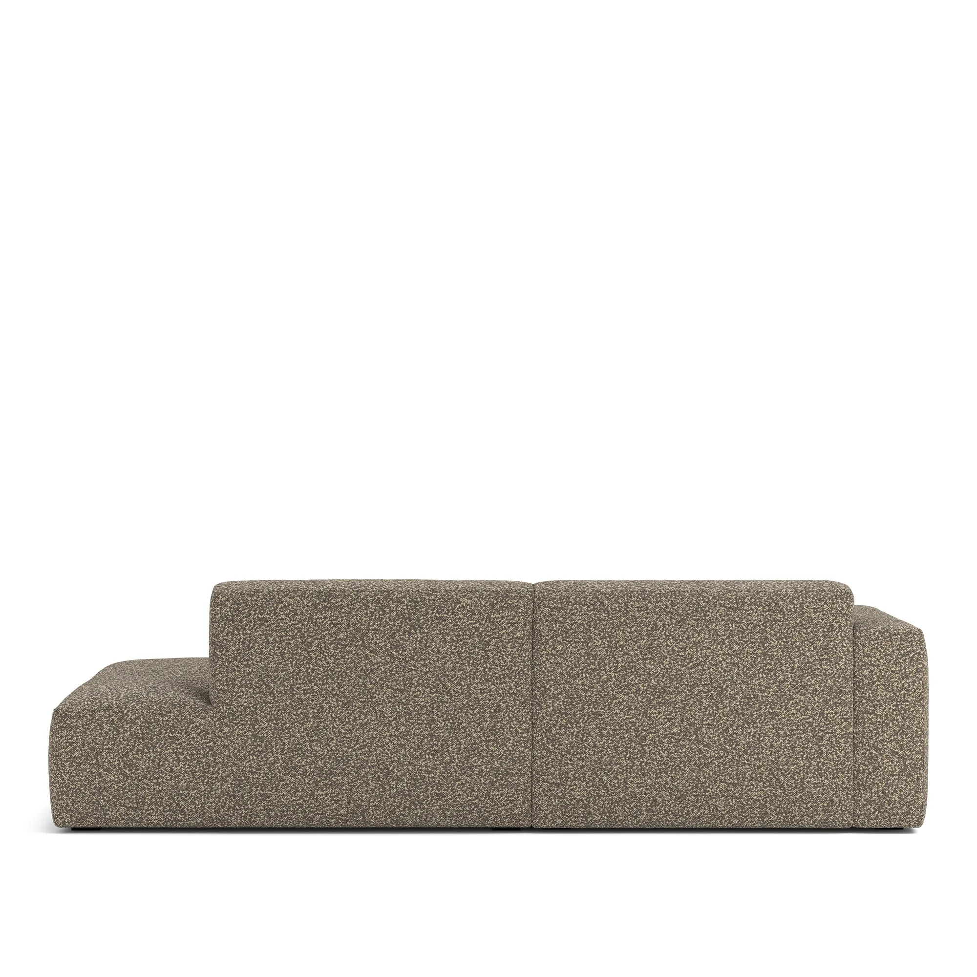 Brick 2-Seater Chaise Lounge Open End Right - 6