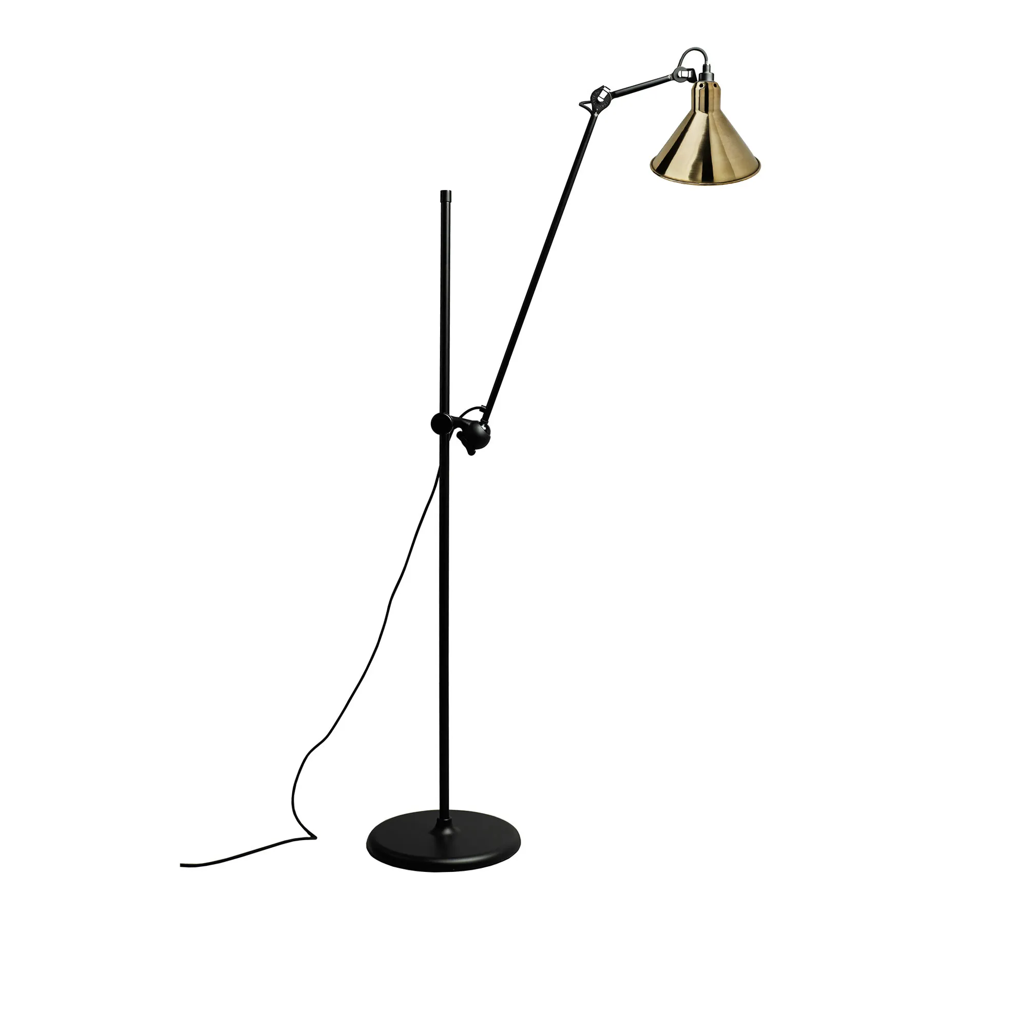 Lampe Gras No215 Conic - Black base - 1